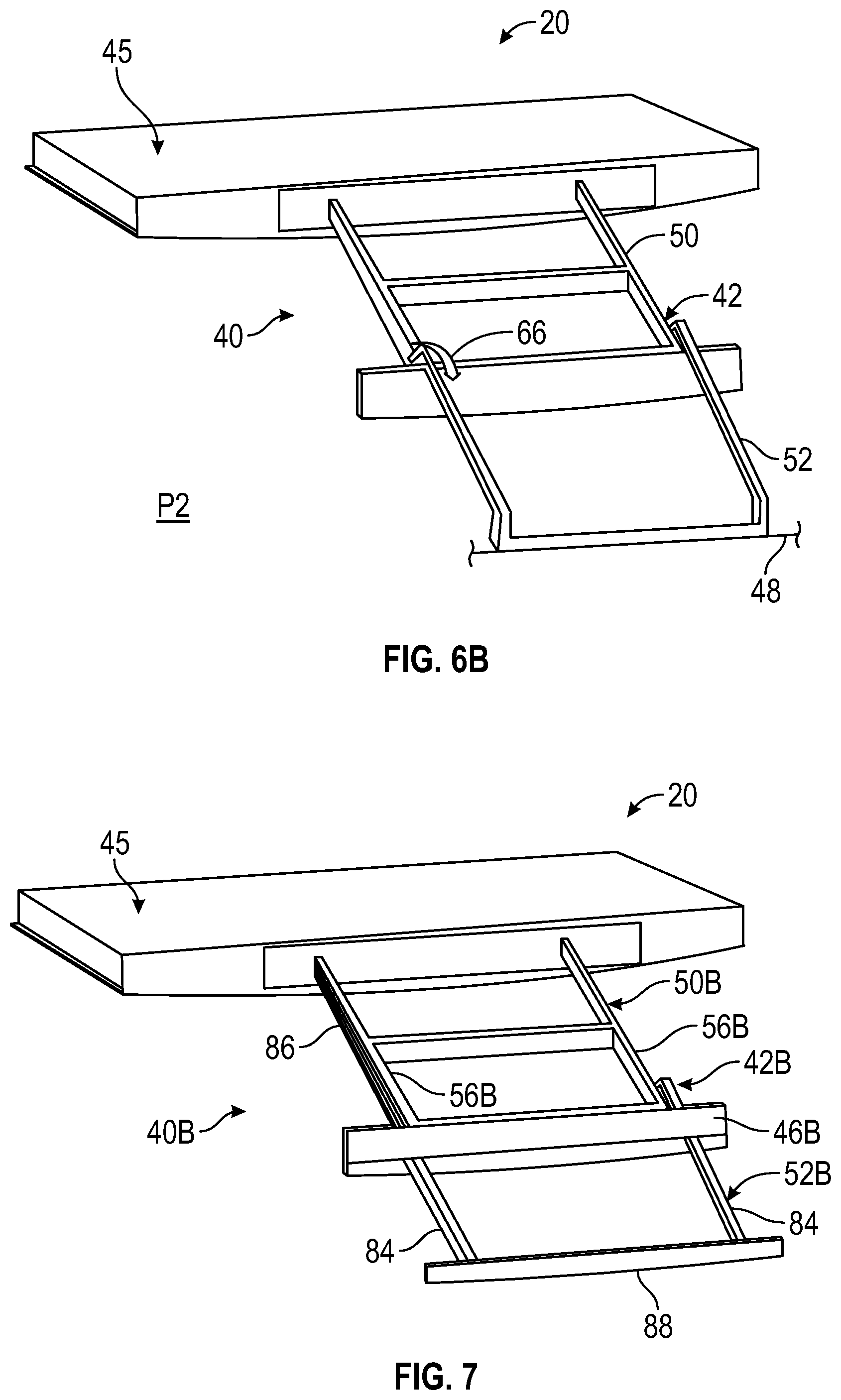 Patent US11780373 Figure 4 – Systems for accessing cargo spaces on vehicles equipped with a tailgate assembly