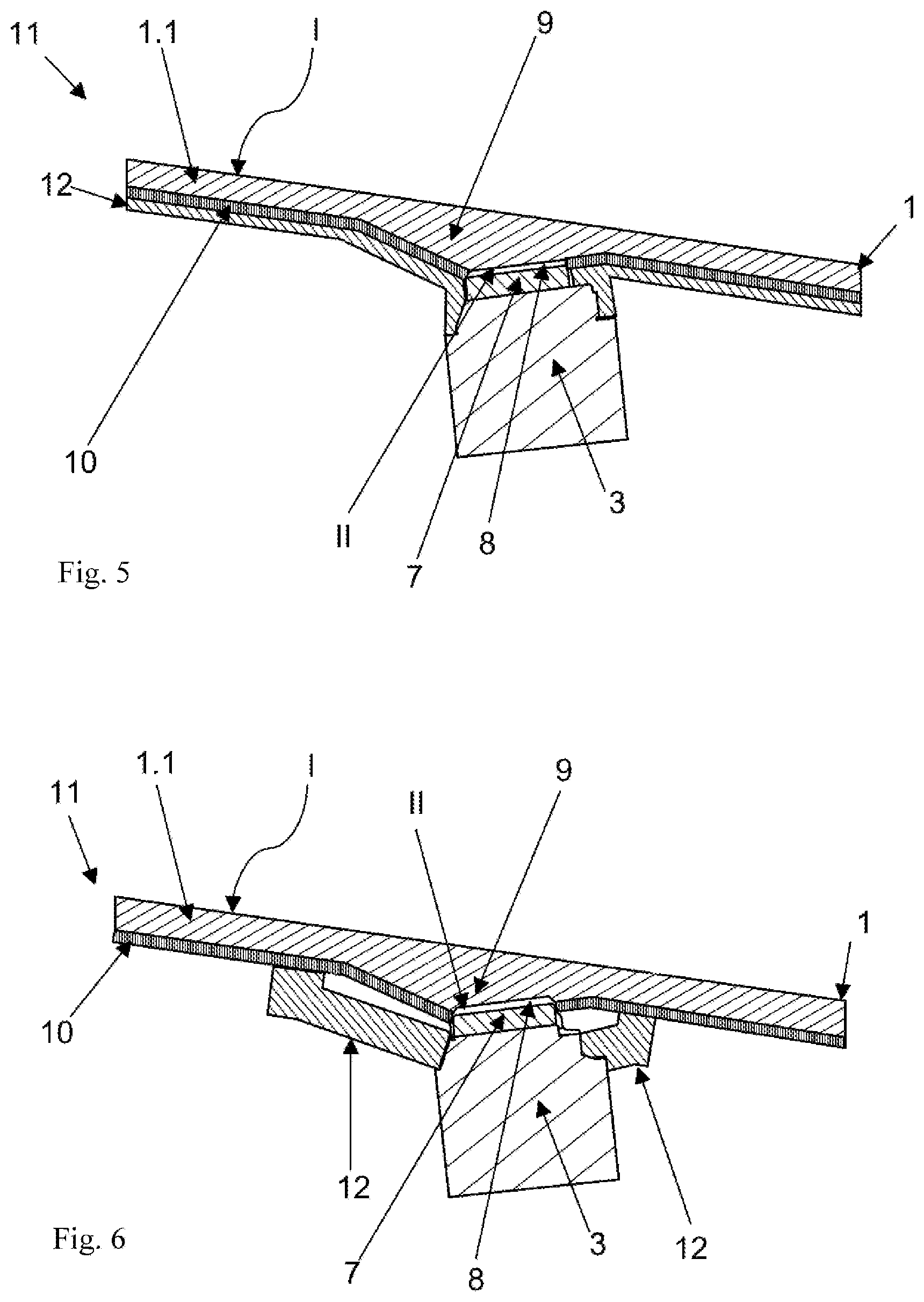 Patent US11780379 Figure 3 – Add-on part having an integrated camera module