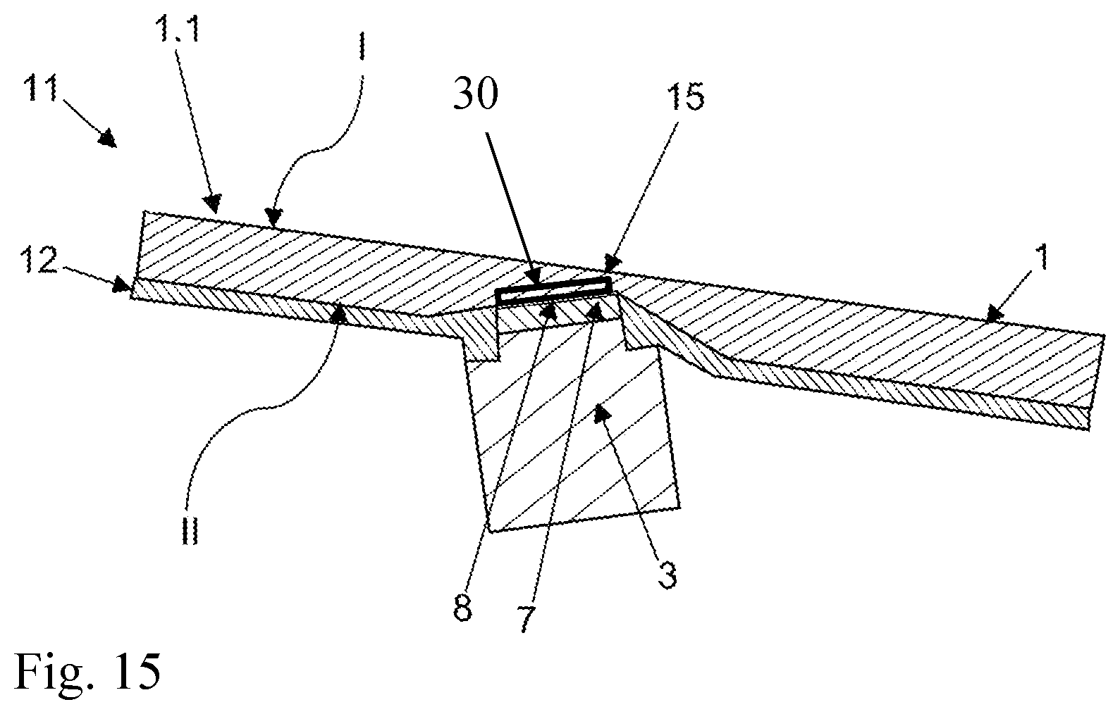 Patent US11780379 Figure 8 – Add-on part having an integrated camera module
