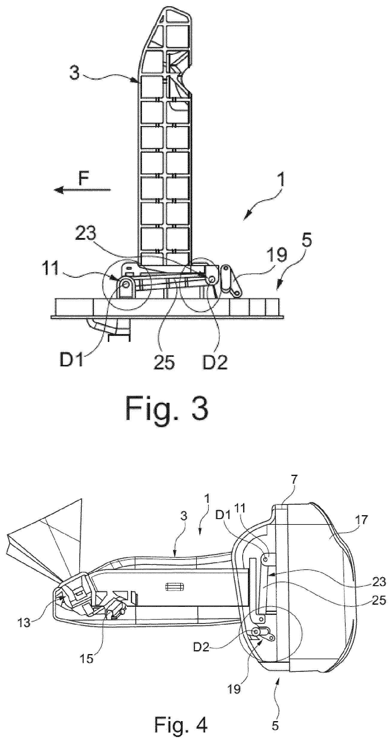 Patent US11780380 Figure 2 – Rear view device and vehicle having such a rear view device