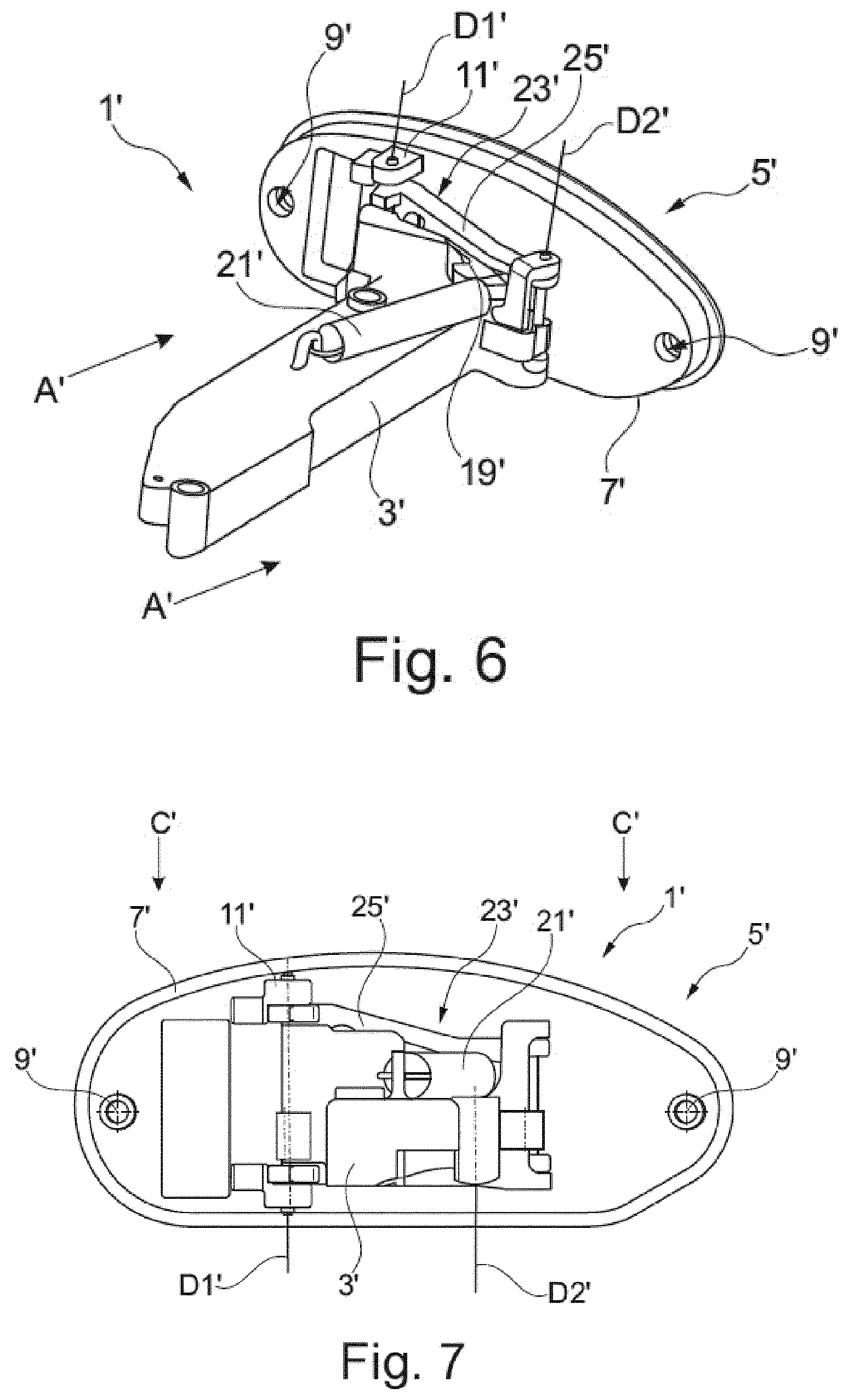 Patent US11780380 Figure 4 – Rear view device and vehicle having such a rear view device