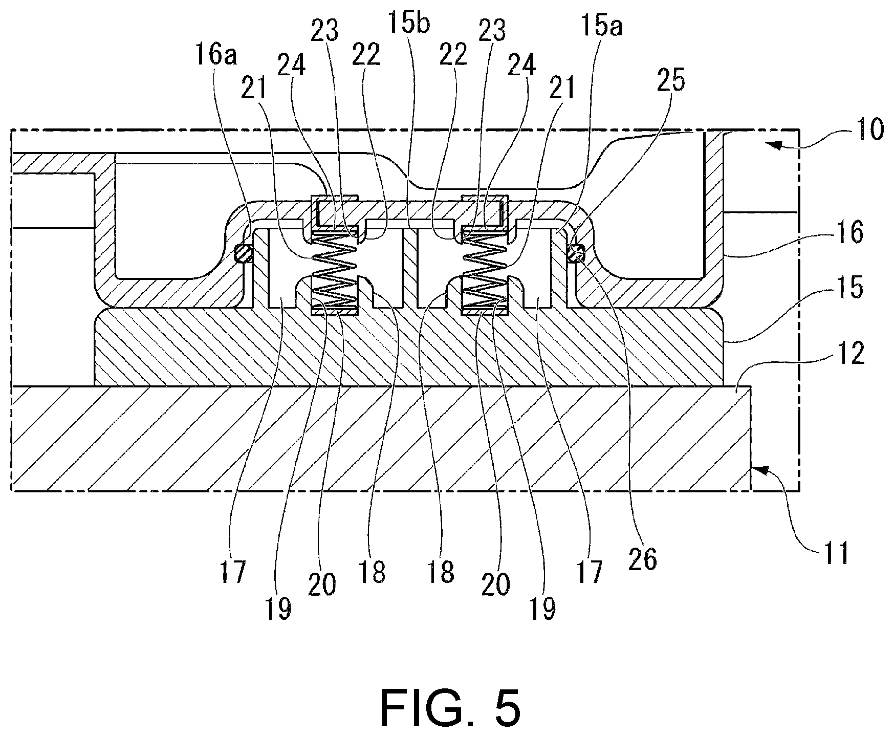 Patent US11780386 Figure 5 – Cable connection structure of power control unit