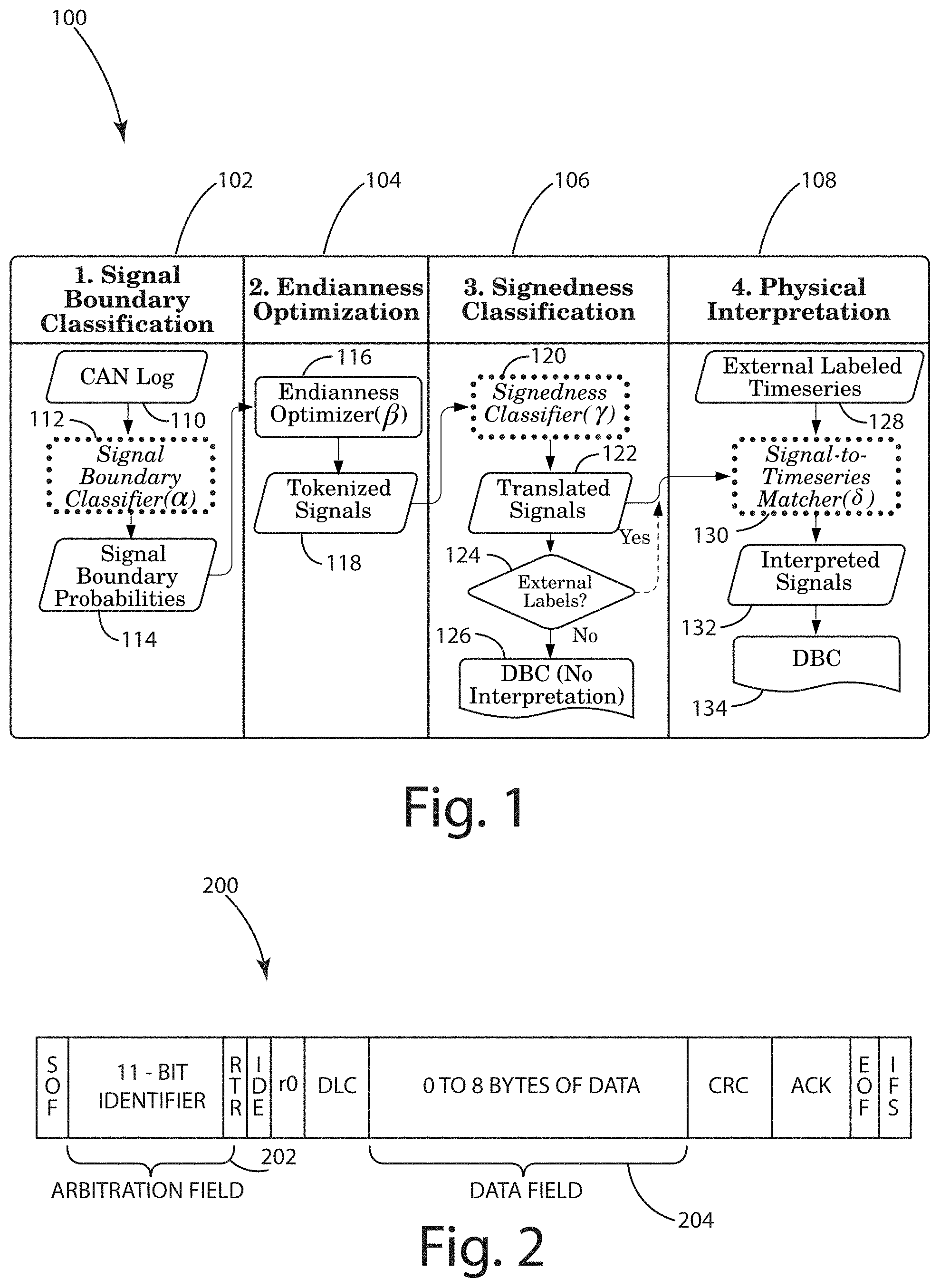 Patent US11780389 Figure 1 – Controller area network decoder (CAN-D)