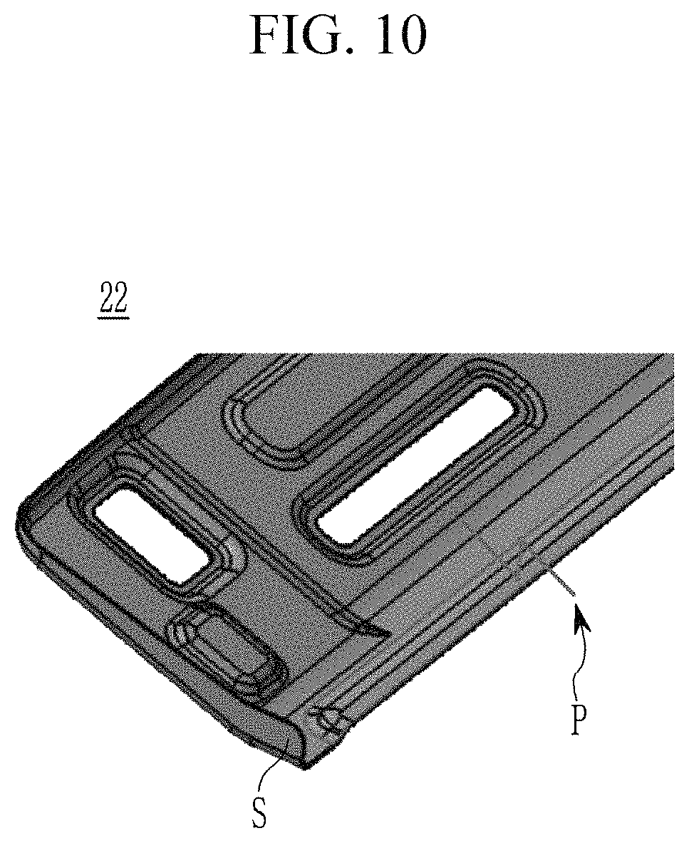 Patent US11780391 Figure 10 – Under-protector fastening structure of vehicle