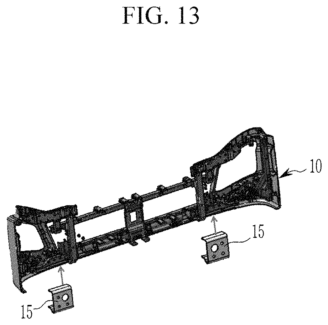 Patent US11780391 Figure 13 – Under-protector fastening structure of vehicle