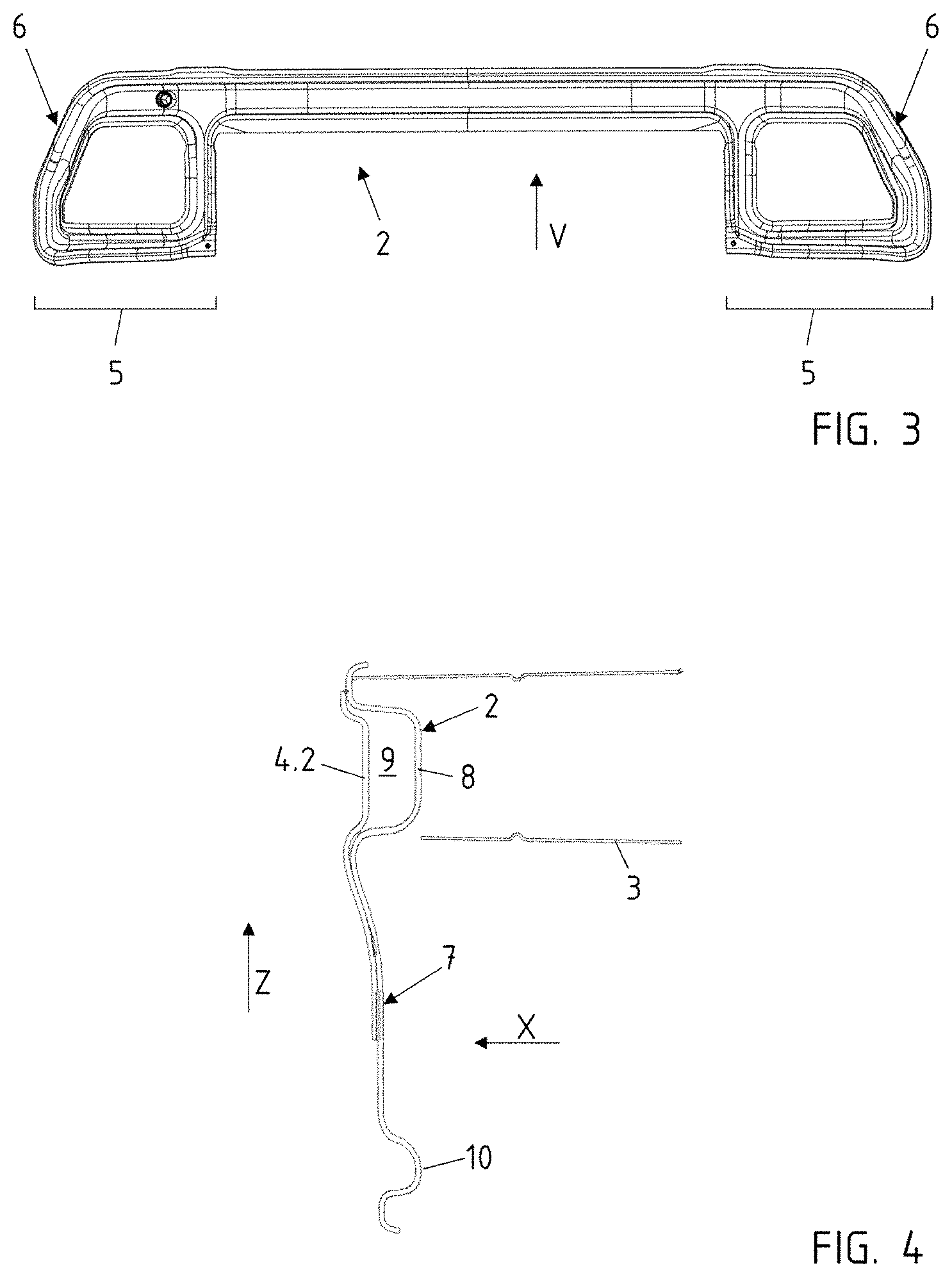 Patent US11780392 Figure 2 – Bumper arrangement