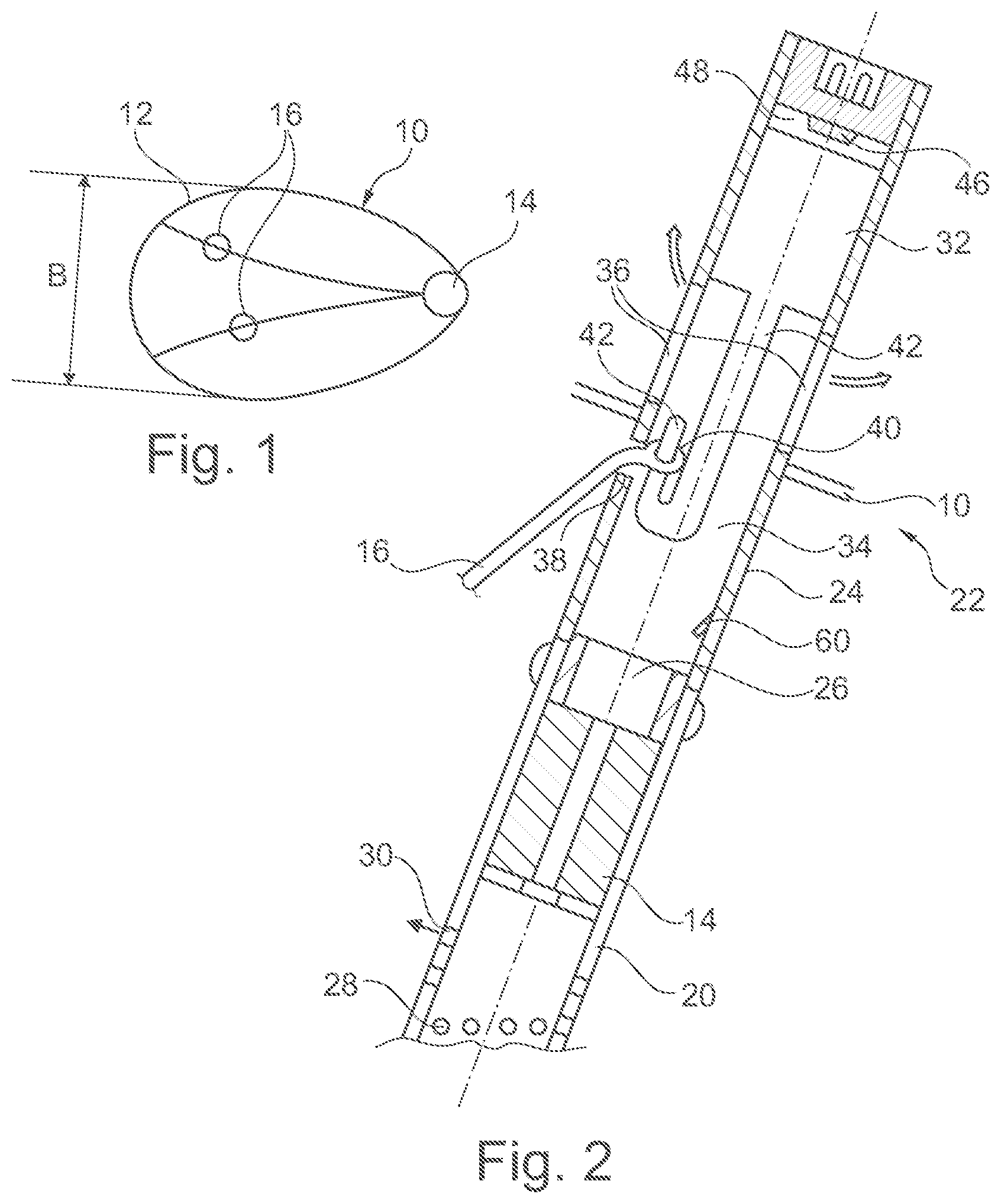 Patent US11780396 Figure 1 – Airbag control device and airbag unit