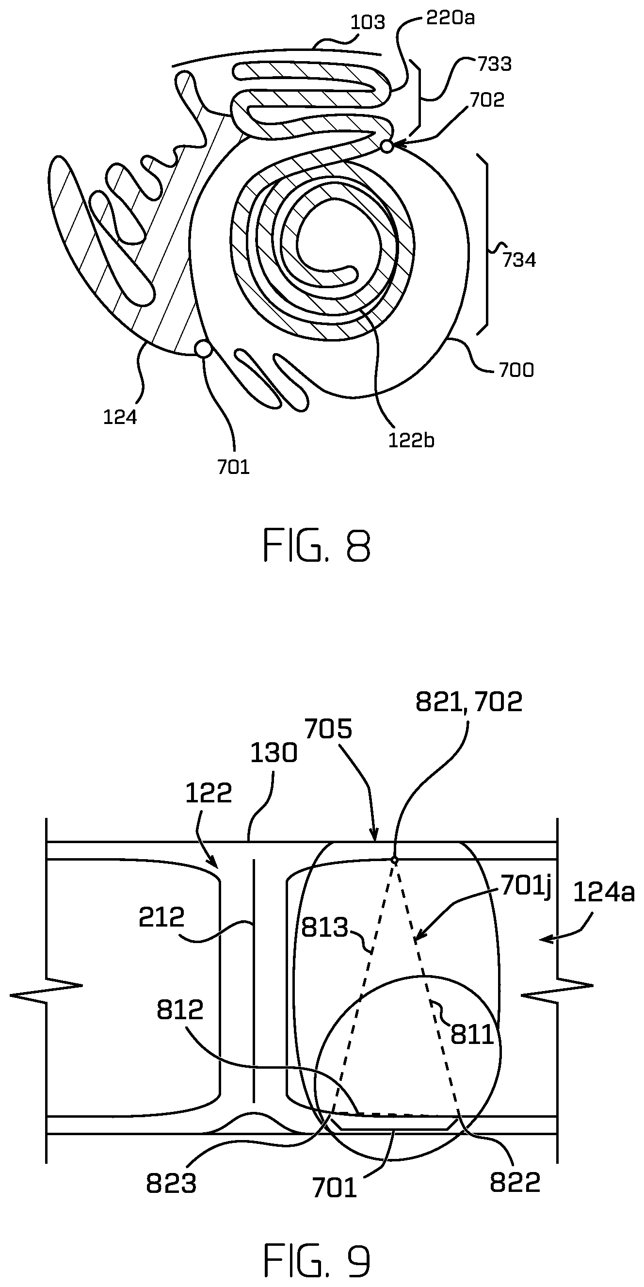 Patent US11780401 Figure 7 – Vehicle occupant protection systems having frictionally engaging tether