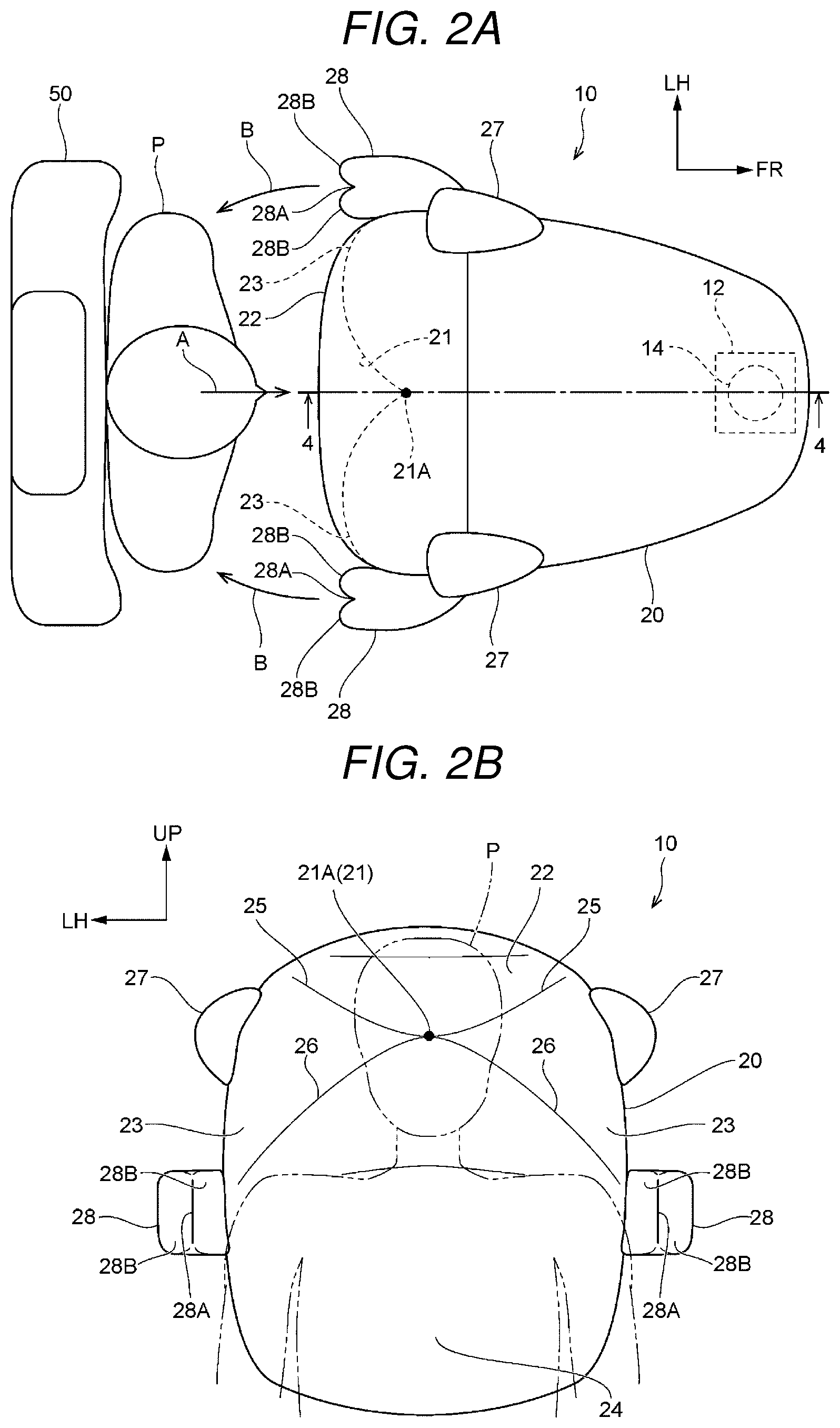 Patent US11780402 Figure 2 – Airbag apparatus for vehicle