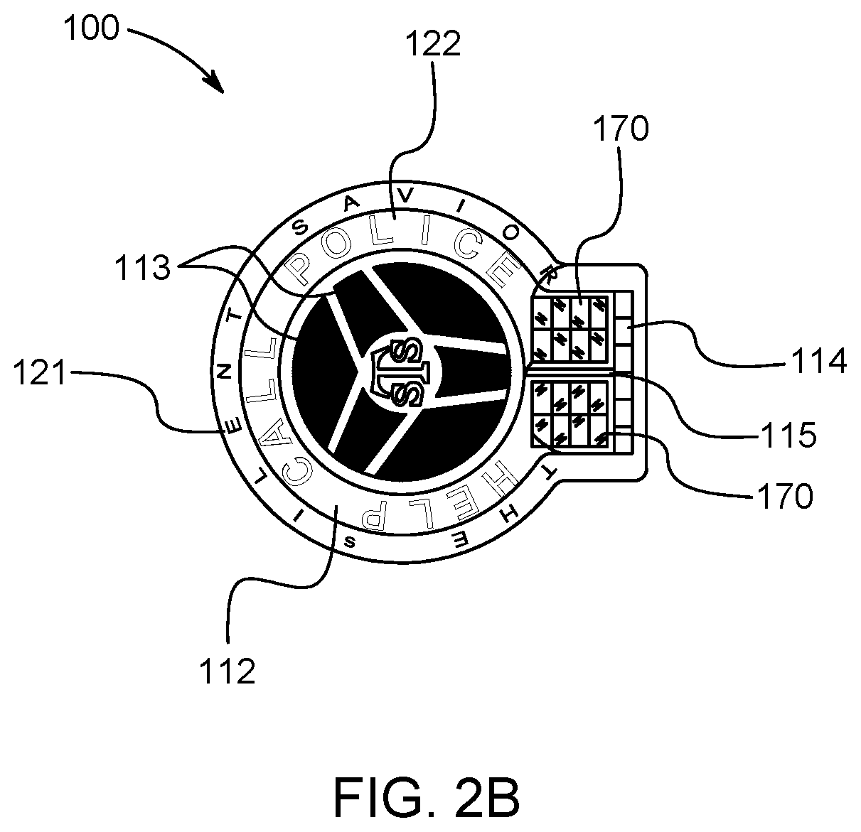 Patent US11780406 Figure 3 – Kidnapping notification system