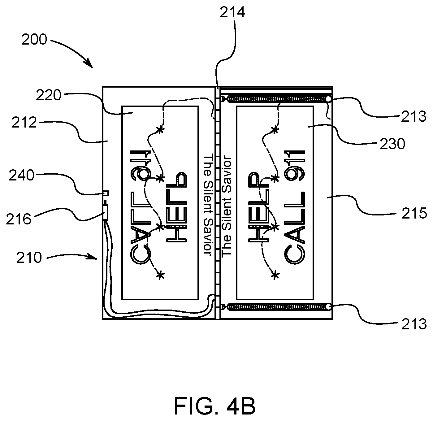 Patent US11780406 Figure 8 – Kidnapping notification system