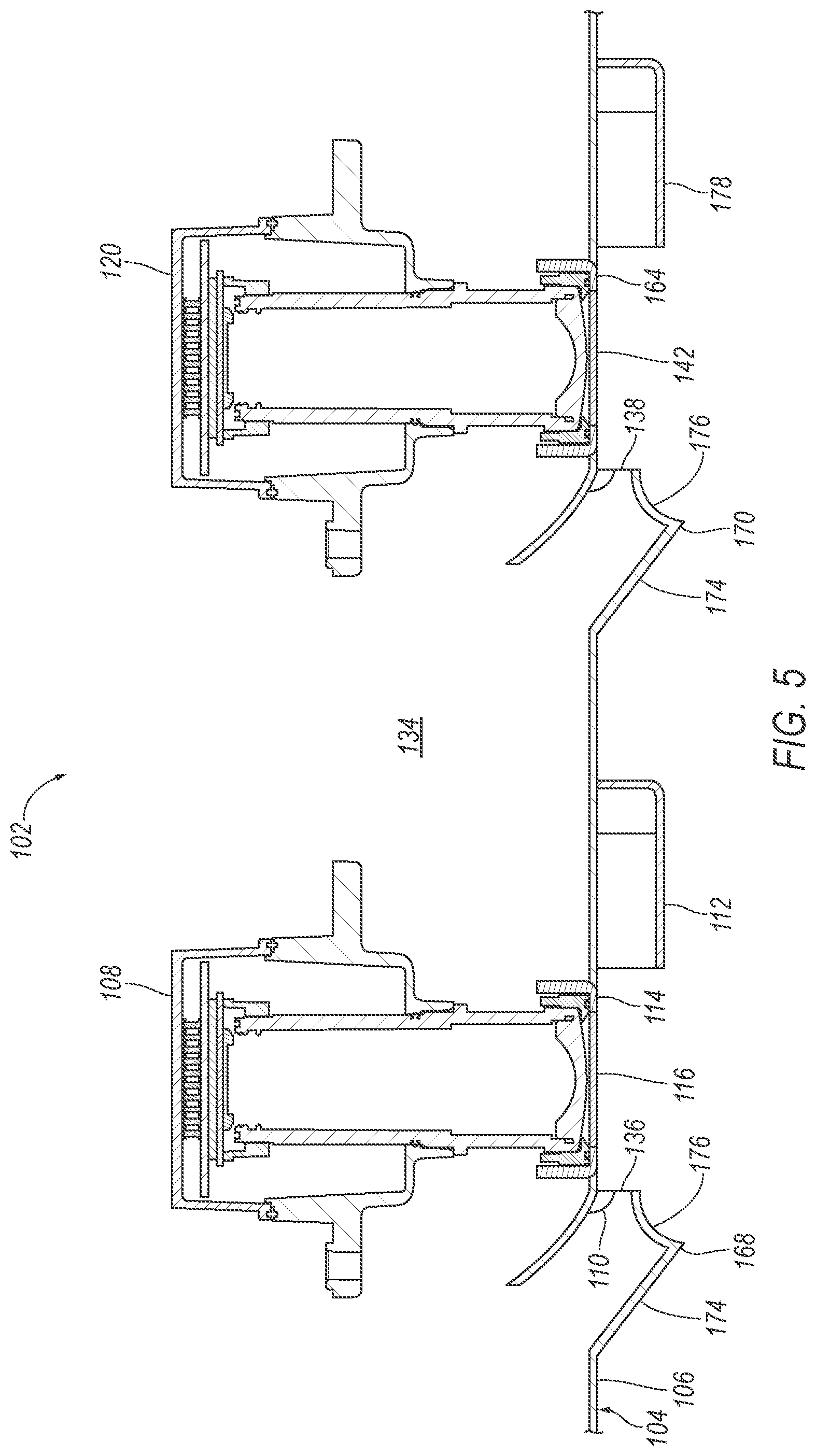 Patent US11780409 Figure 4 – Sensor apparatus with cleaning