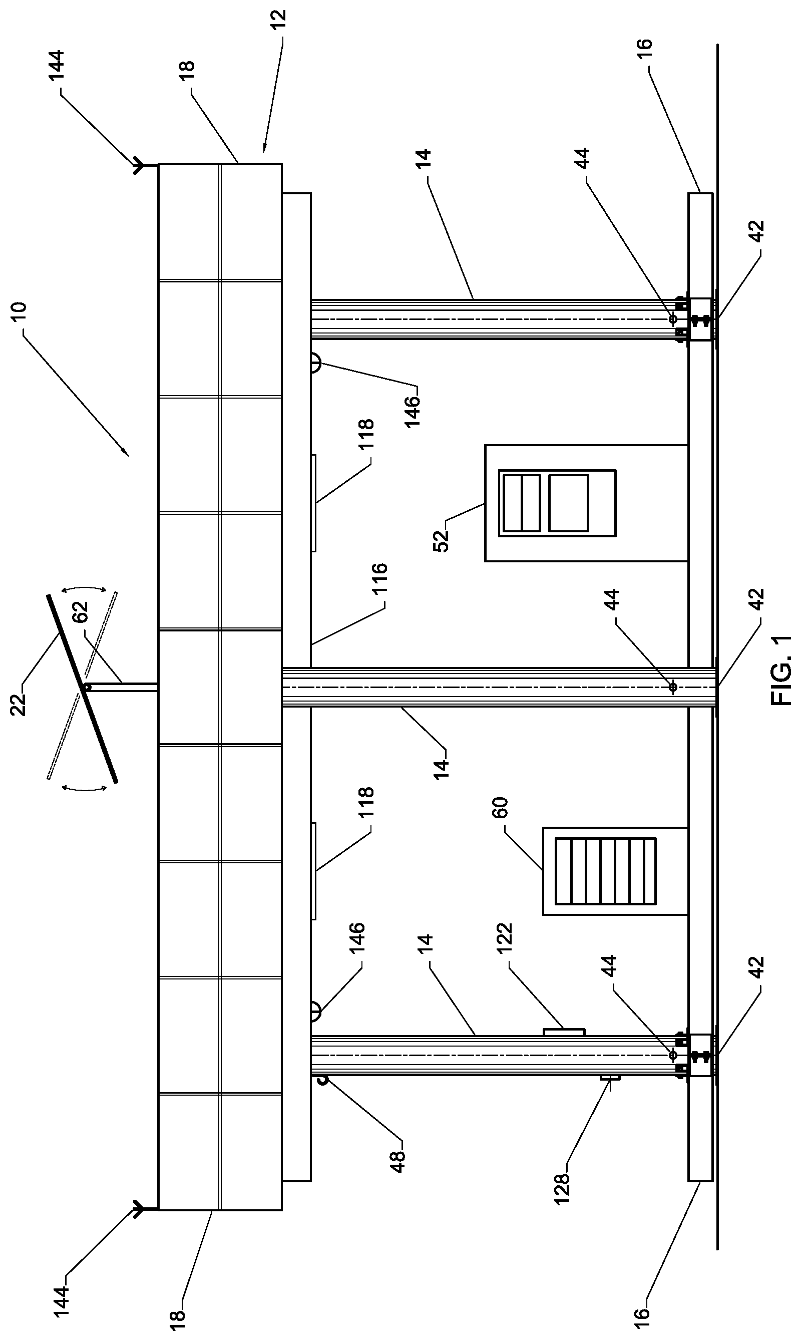 Patent US11780410 Figure 1 – Mobile fuel distribution station