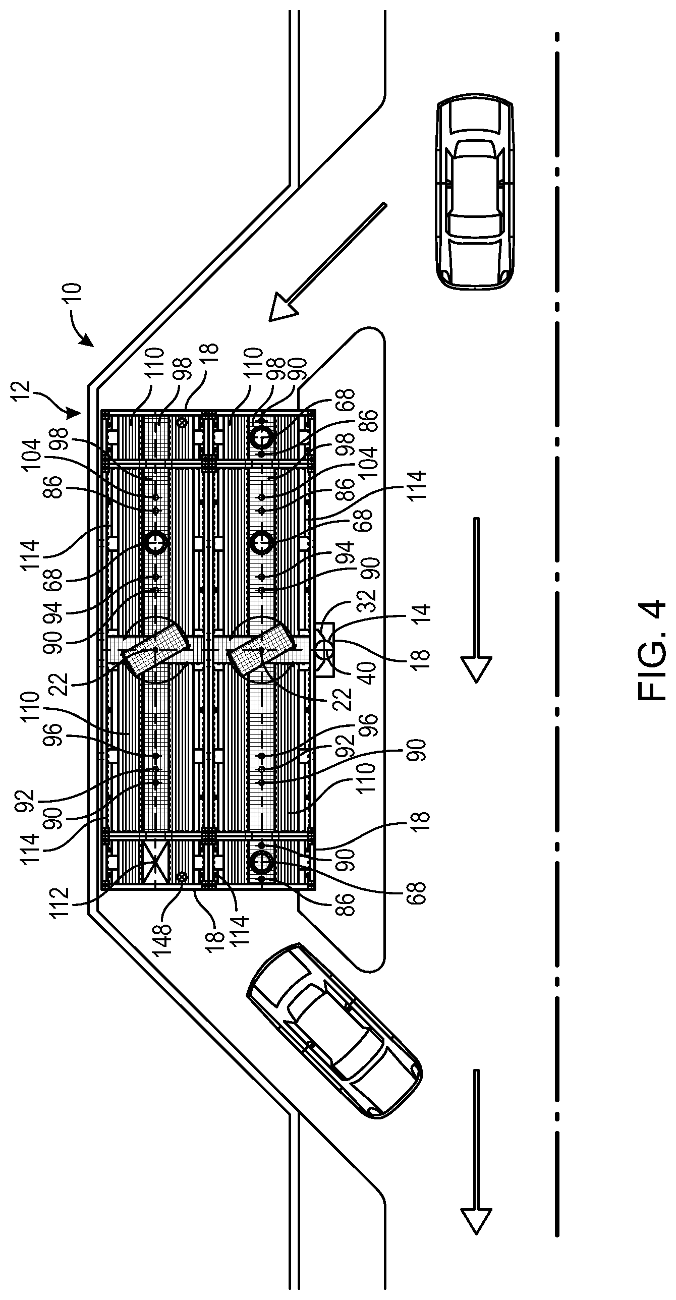 Patent US11780410 Figure 4 – Mobile fuel distribution station