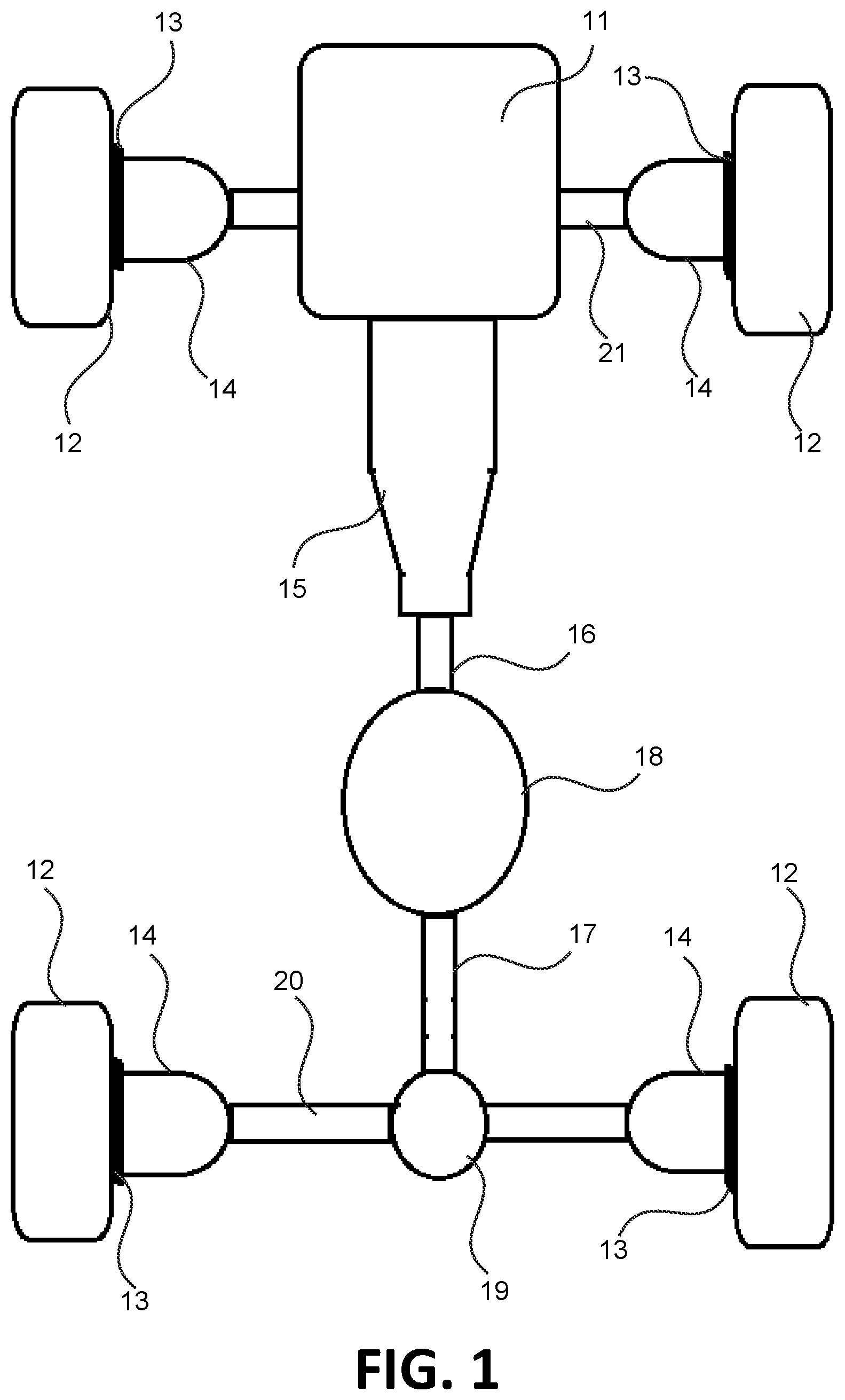Patent US11780411 Figure 1 – Speed reduction power unit