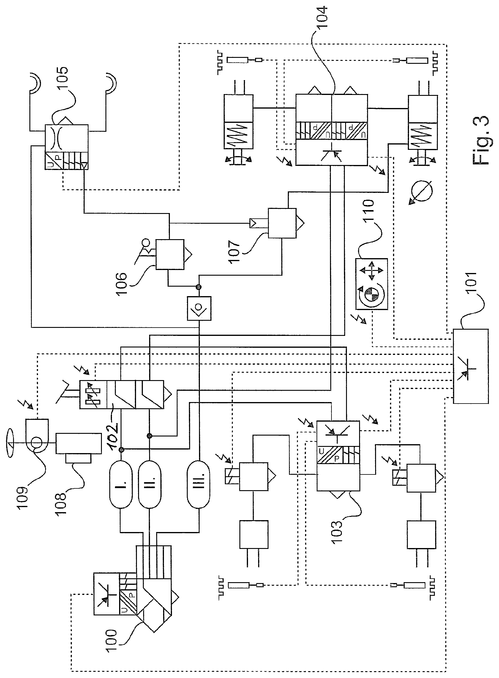 Patent US11780415 Figure 3 – Electric system for a vehicle