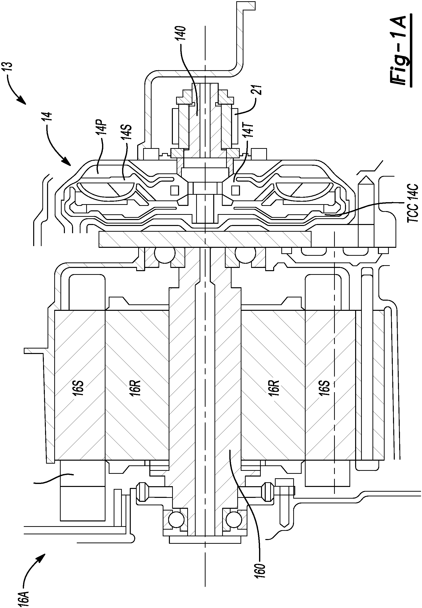 Patent US11780421 Figure 2 – Motor and torque converter clutch control strategy for electric drive unit having motor-driven torque converter