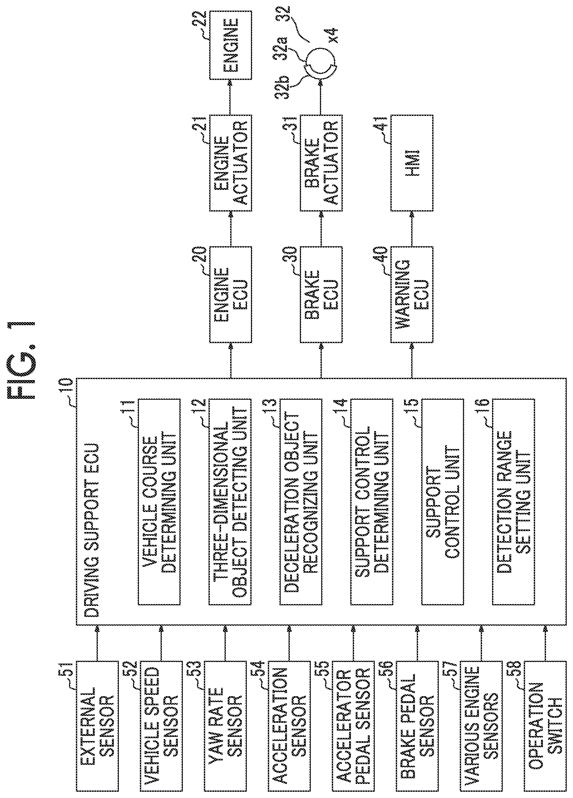 Patent US11780430 Figure 1 – Vehicle control device and control method