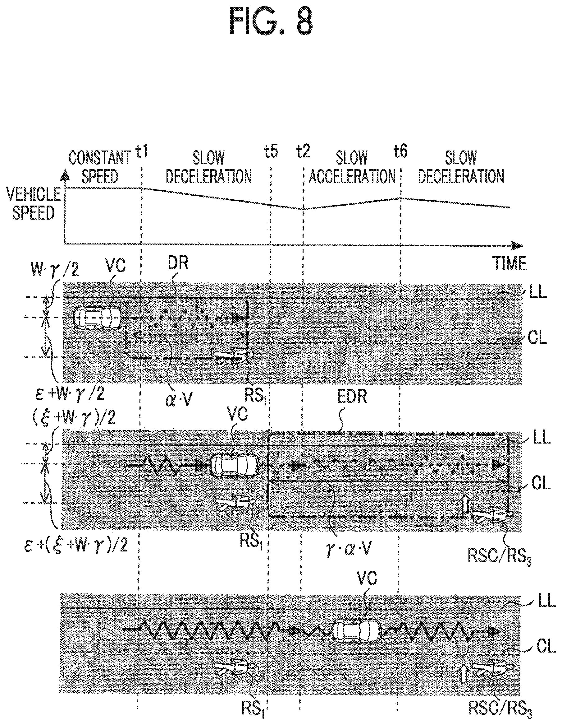 Patent US11780430 Figure 7 – Vehicle control device and control method