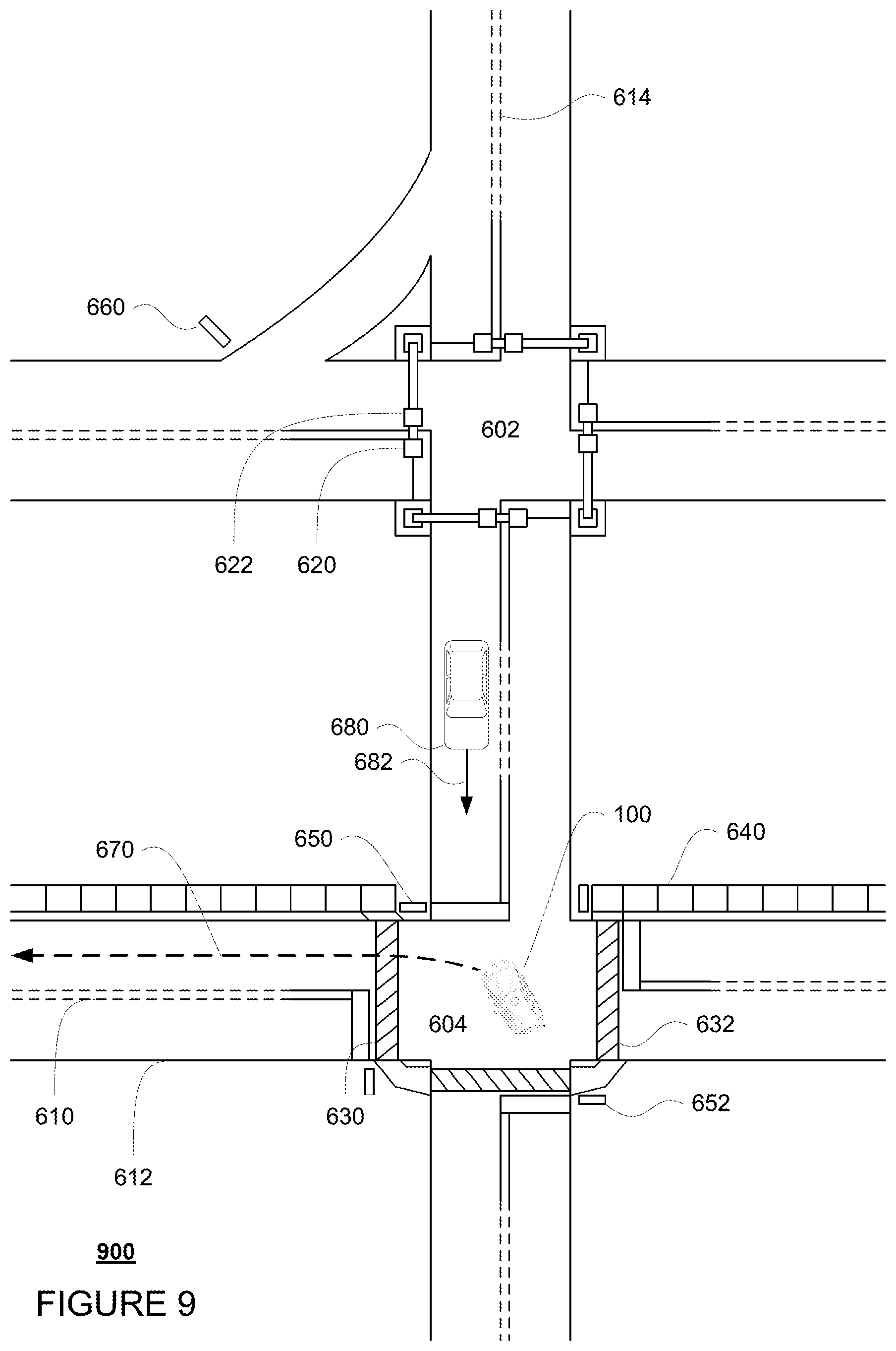 Patent US11780431 Figure 11 – Testing predictions for autonomous vehicles