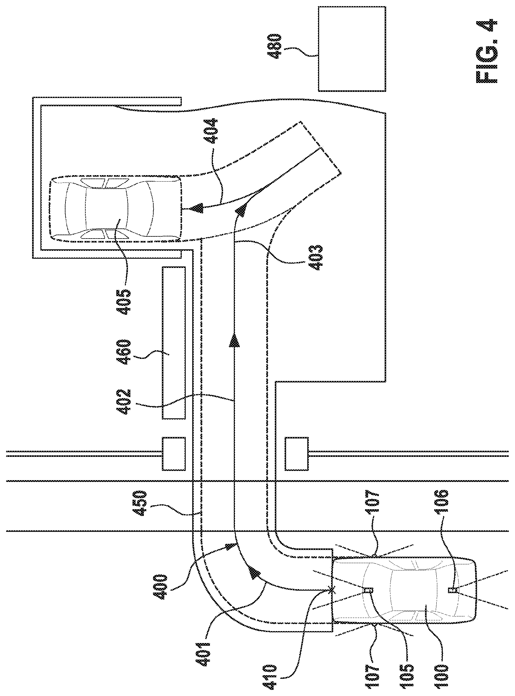 Patent US11780432 Figure 4 – Training method for a driver assistance method, driver assistance method, control device and vehicle comprising the control device