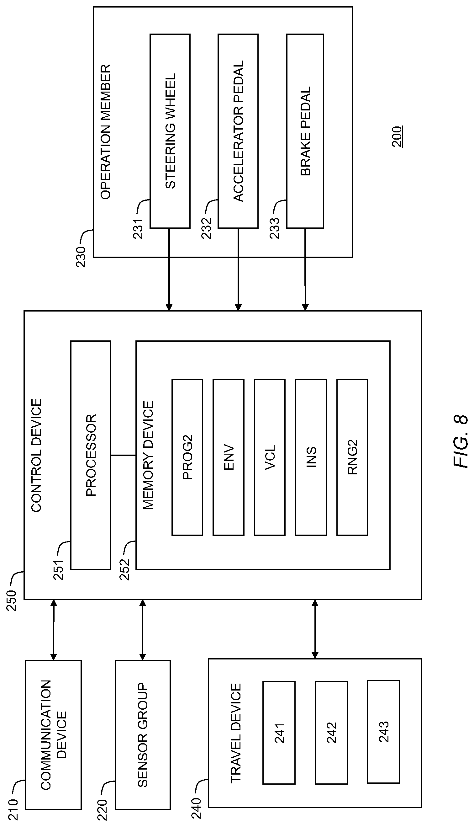 Patent US11780454 Figure 8 – Remote operation method, remote operation device, and non-transitory computer-readable recording medium
