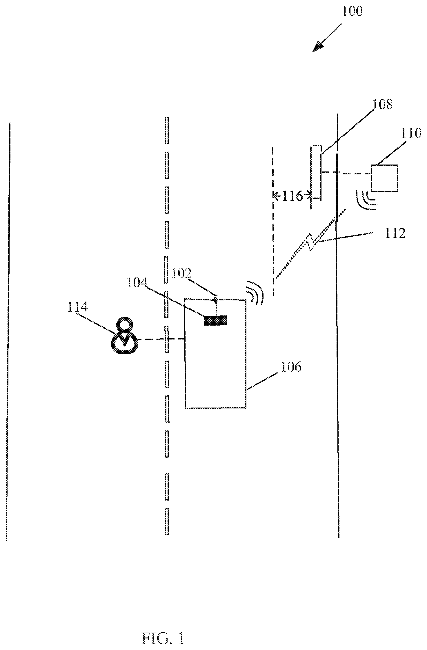 Patent US11780457 Figure 1 – System and method for providing driving assistance to safely overtake a vehicle