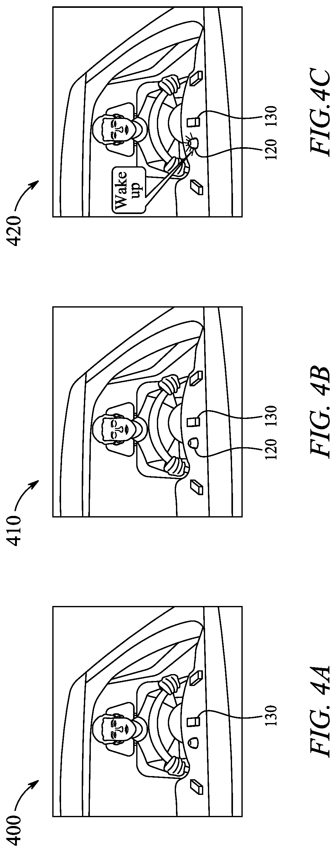 Patent US11780458 Figure 6 – Automatic car side-view and rear-view mirrors adjustment and drowsy driver detection system