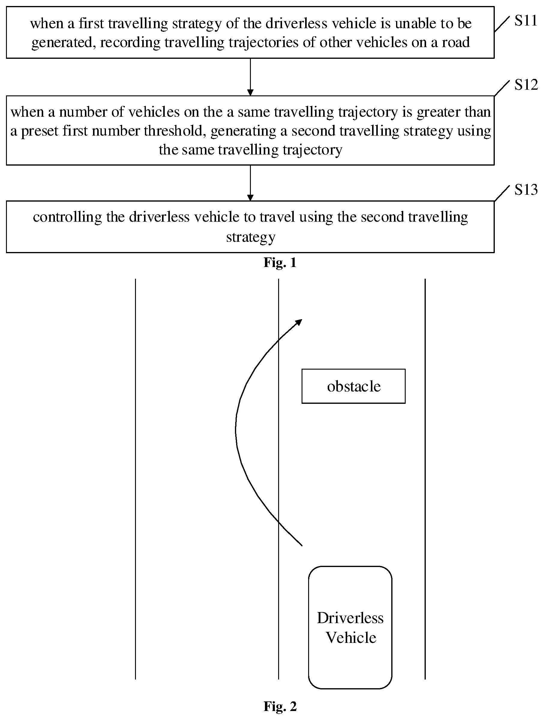 Patent US11780463 Figure 1 – Method, apparatus and server for real-time learning of travelling strategy of driverless vehicle