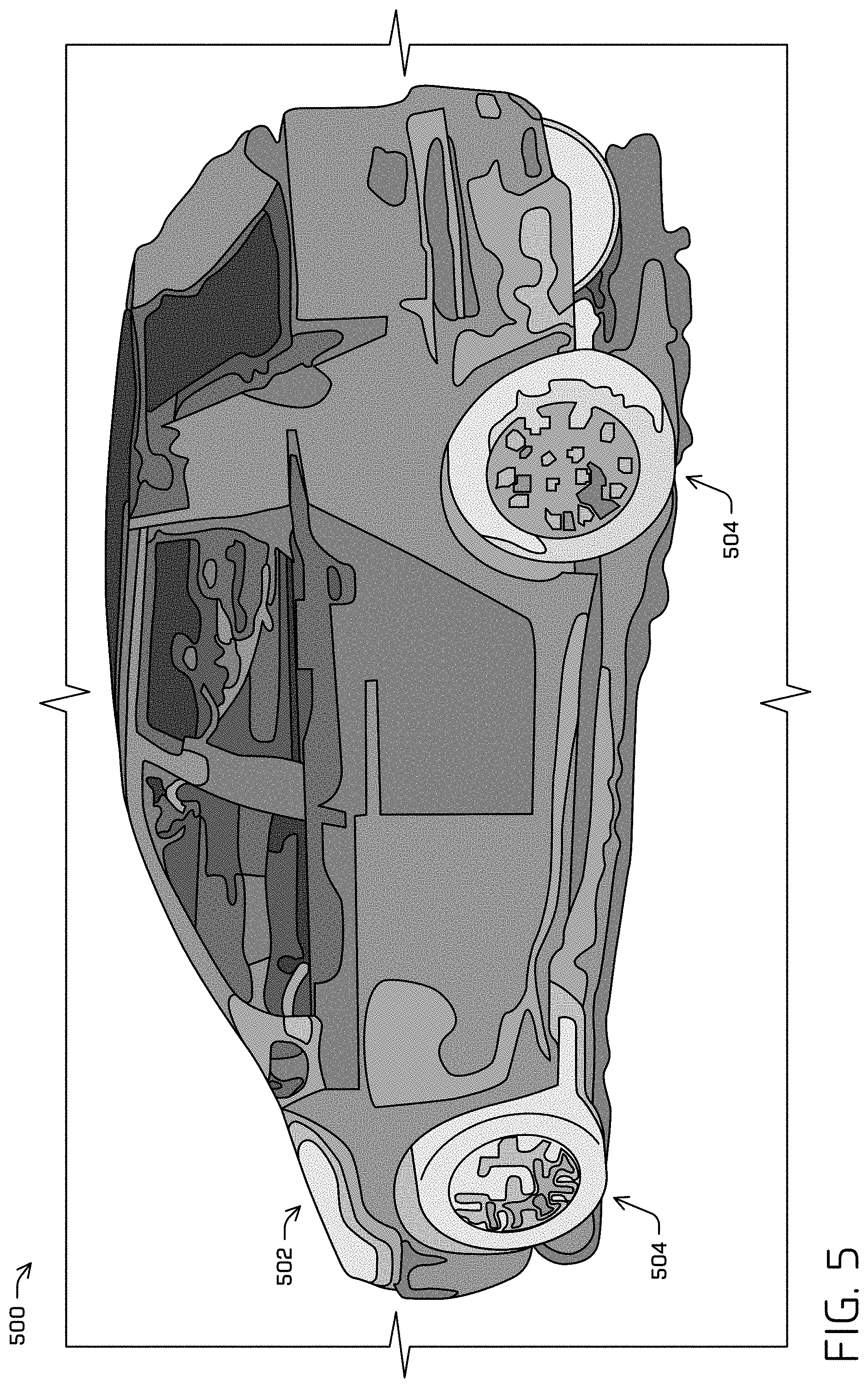Patent US11780471 Figure 5 – System for determining a state of an object using thermal data