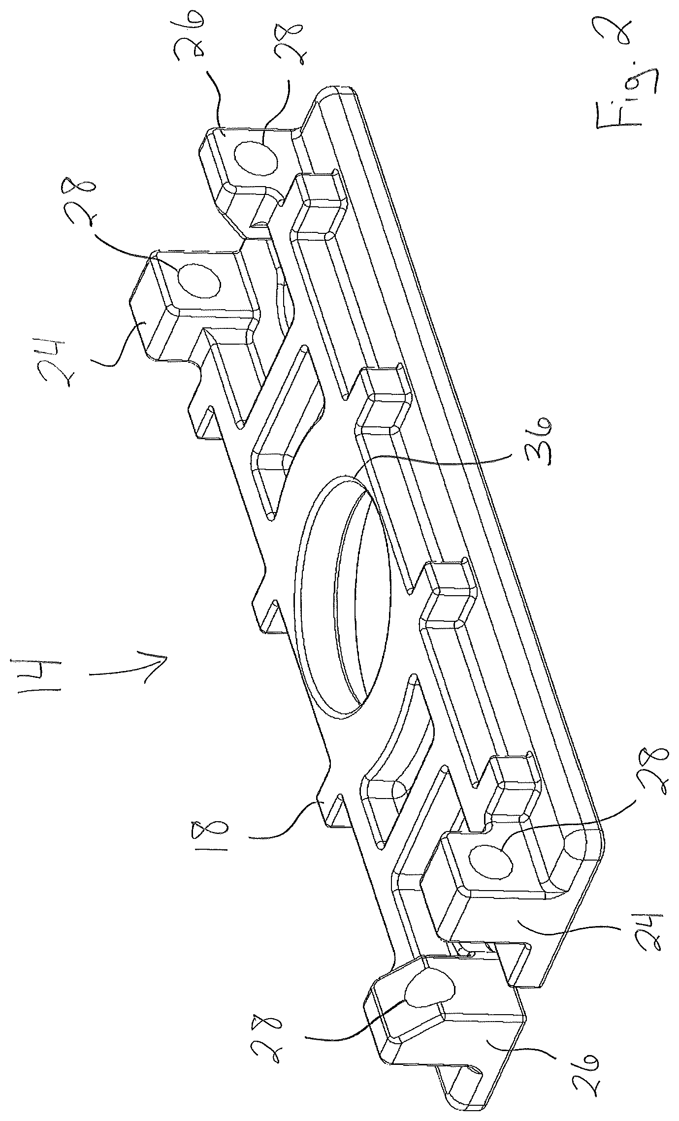 Patent US11780475 Figure 2 – Tension lock assembly for chain tie down assembly
