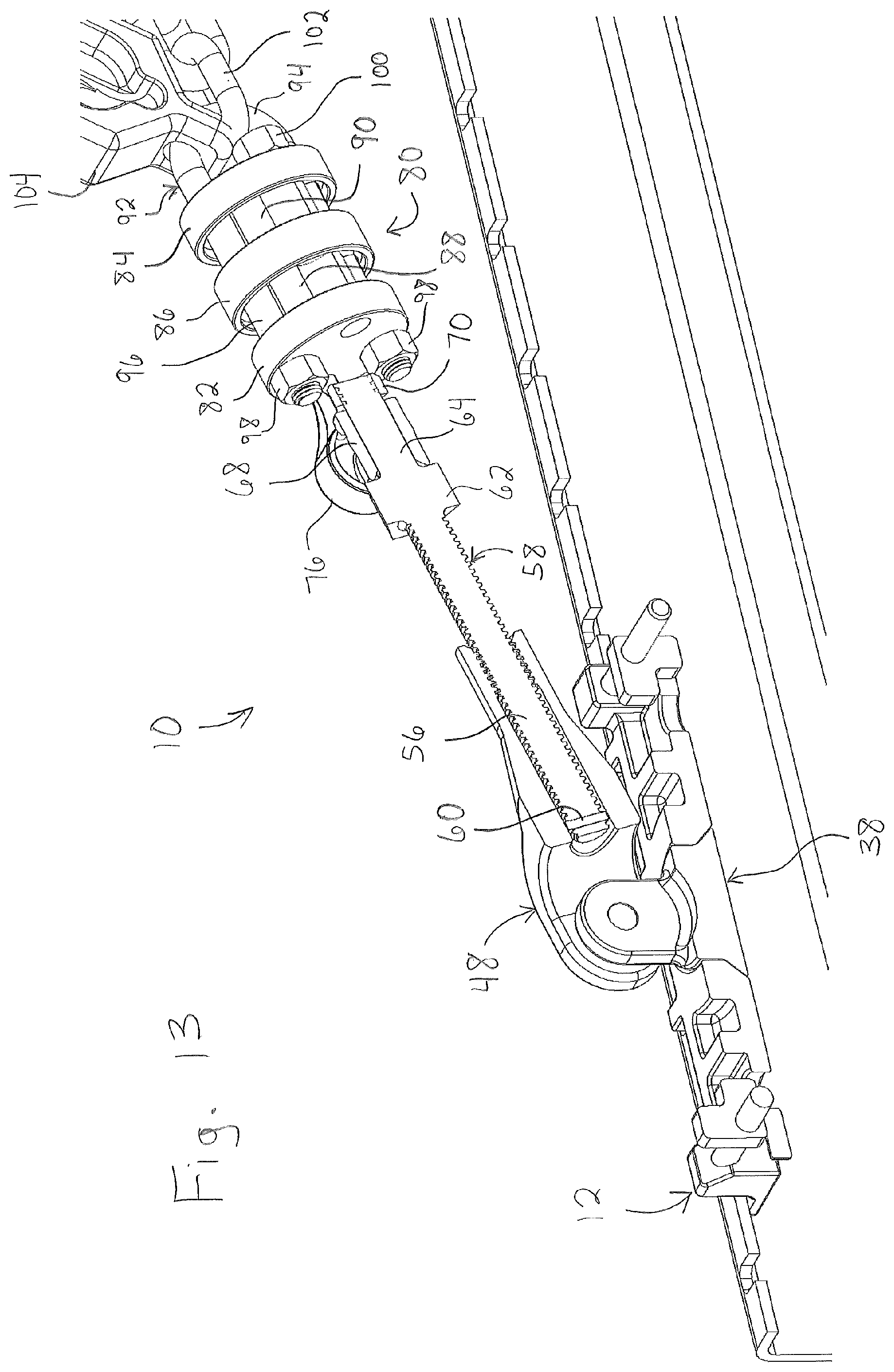 Patent US11780475 Figure 11 – Tension lock assembly for chain tie down assembly