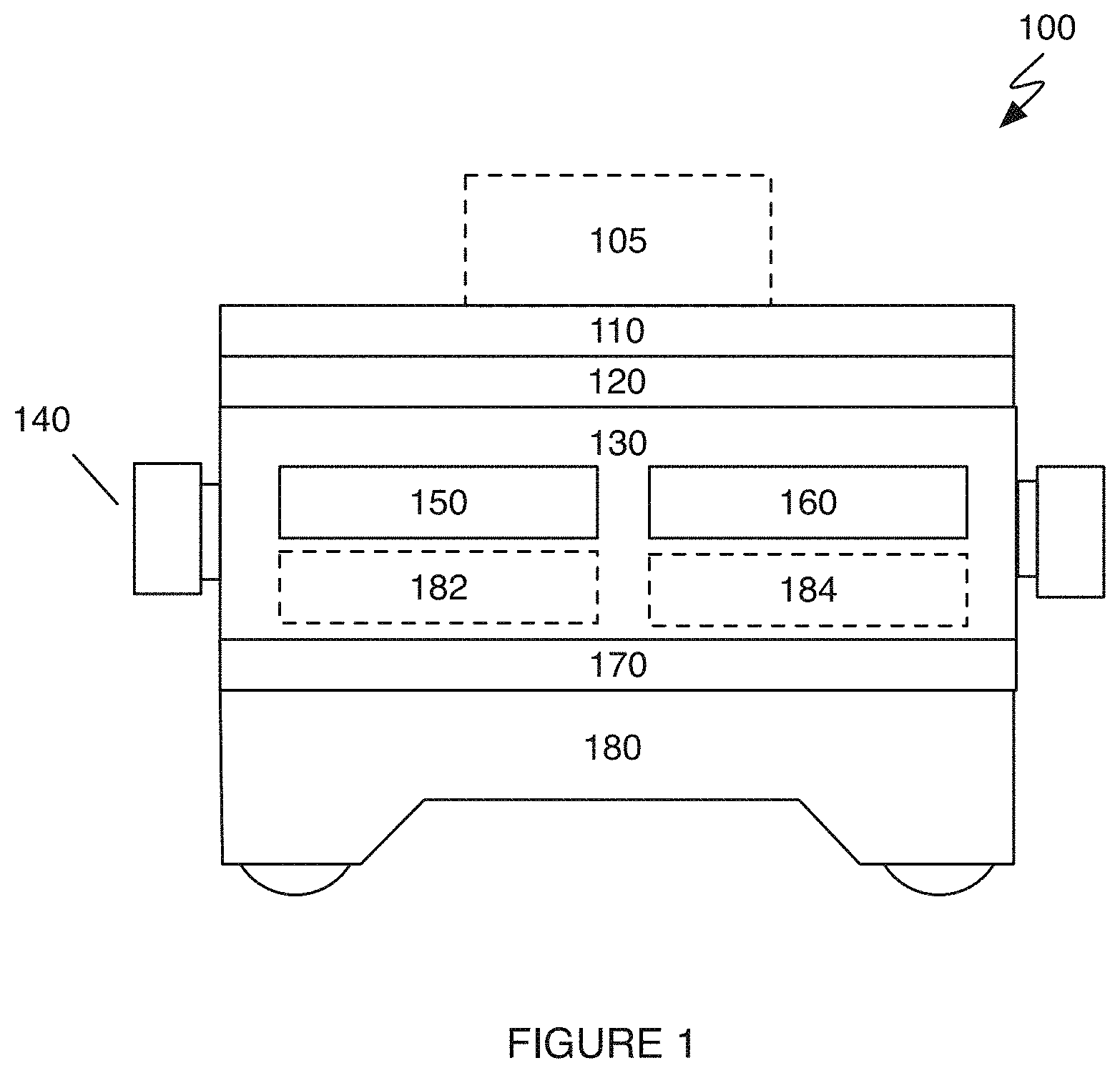 Patent US11780476 Figure 1 – Electric rail vehicle