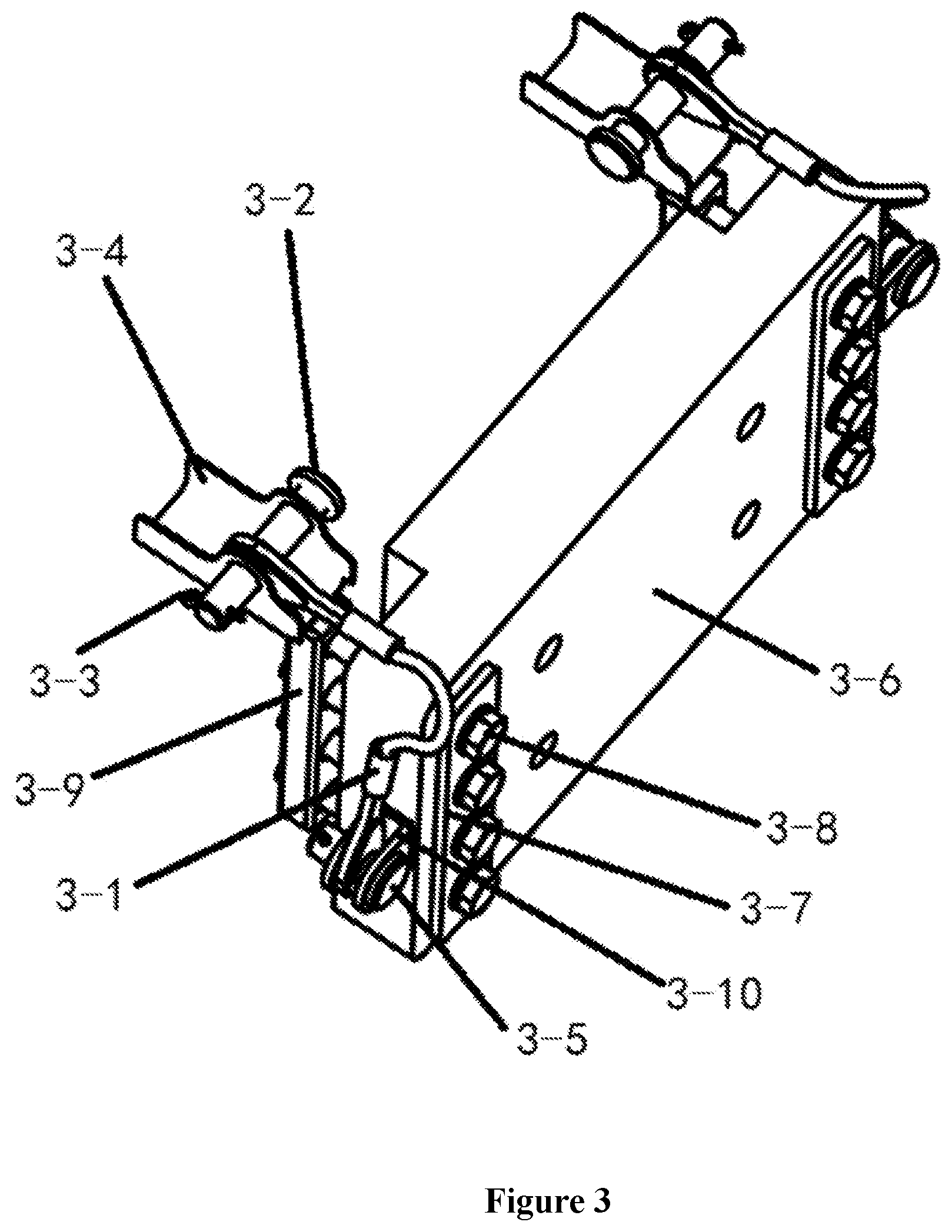 Patent US11780477 Figure 3 – Rail vehicle and coupling box thereof
