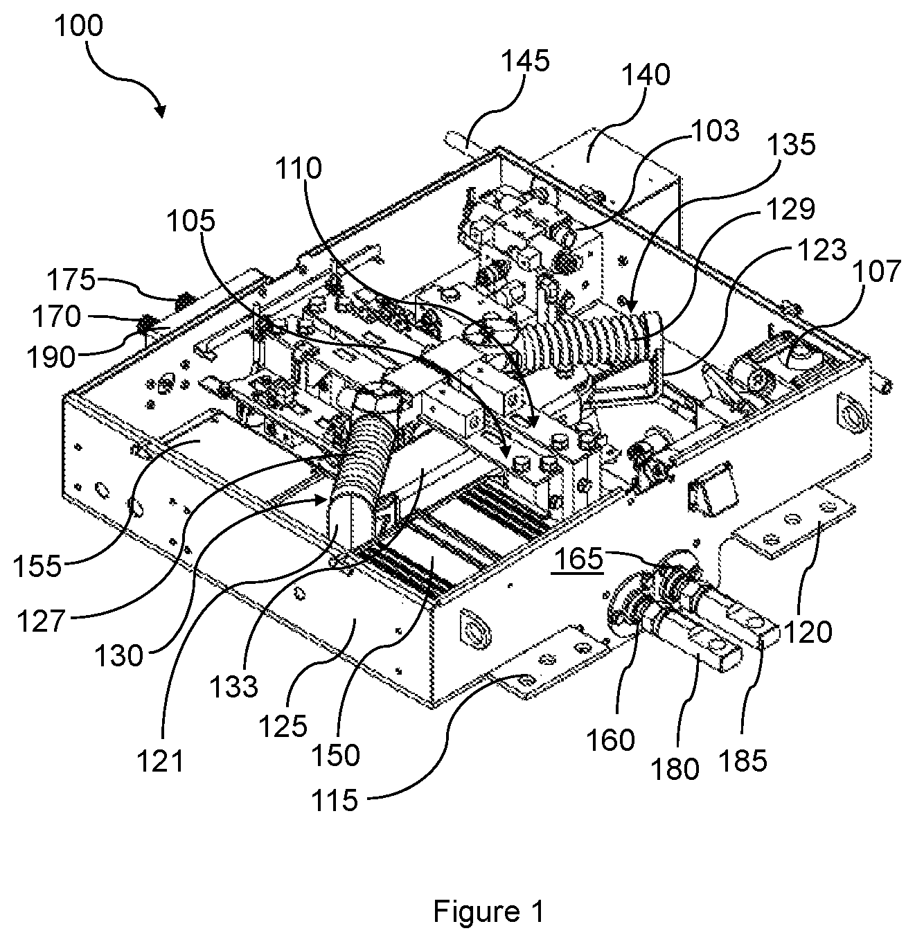 Patent US11780478 Figure 1 – Railroad switch device