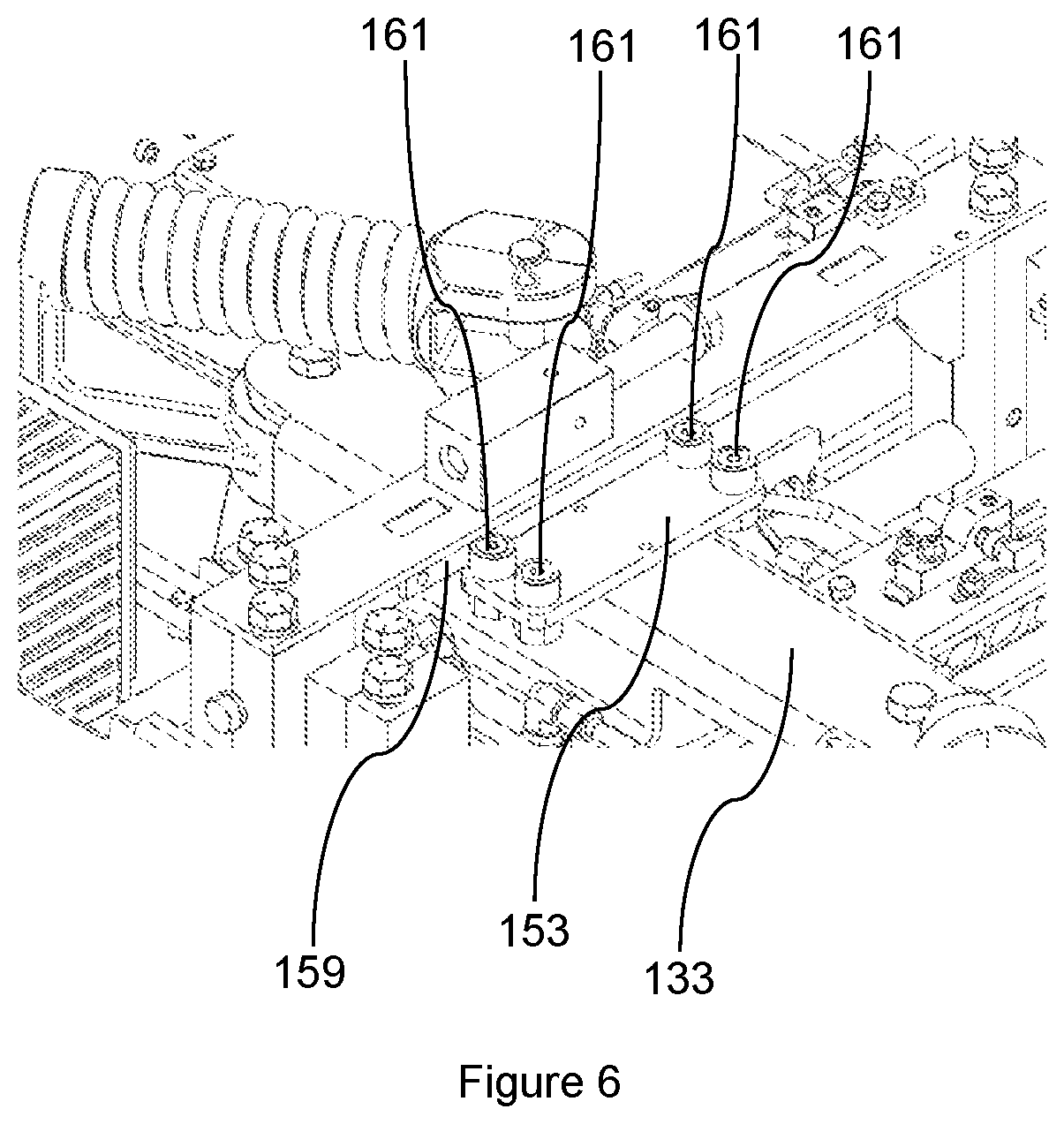 Patent US11780478 Figure 6 – Railroad switch device