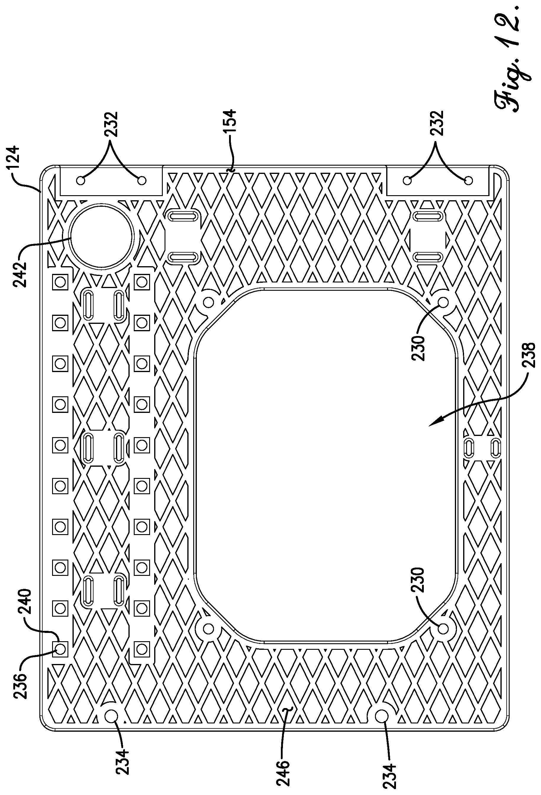 Patent US11780479 Figure 12 – Grade crossing gate arm position detection system