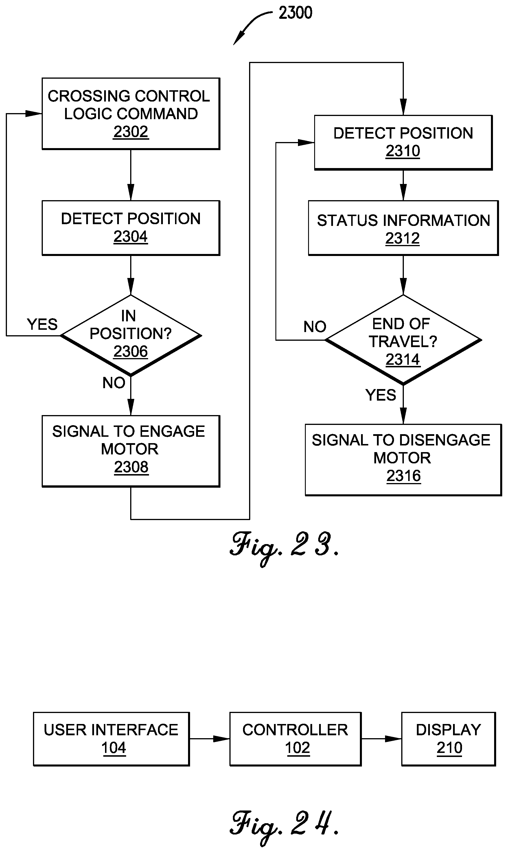 Patent US11780479 Figure 20 – Grade crossing gate arm position detection system