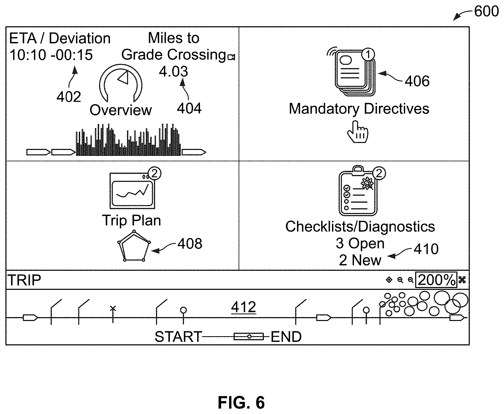 Patent US11780483 Figure 4 – Electronic job aid system for operator of a vehicle system