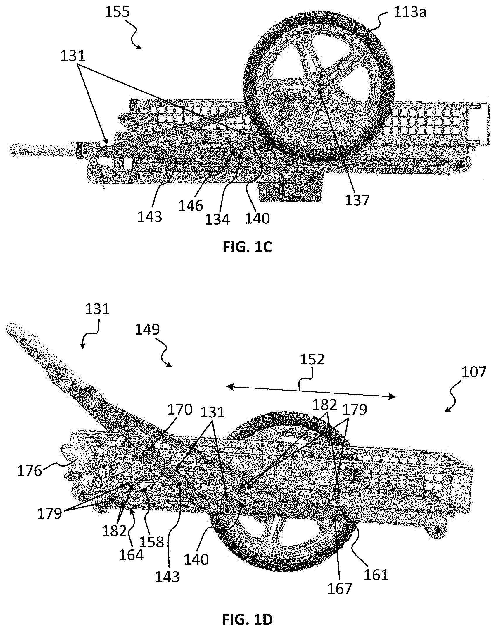 Patent US11780484 Figure 2 – Utility cart and transport system