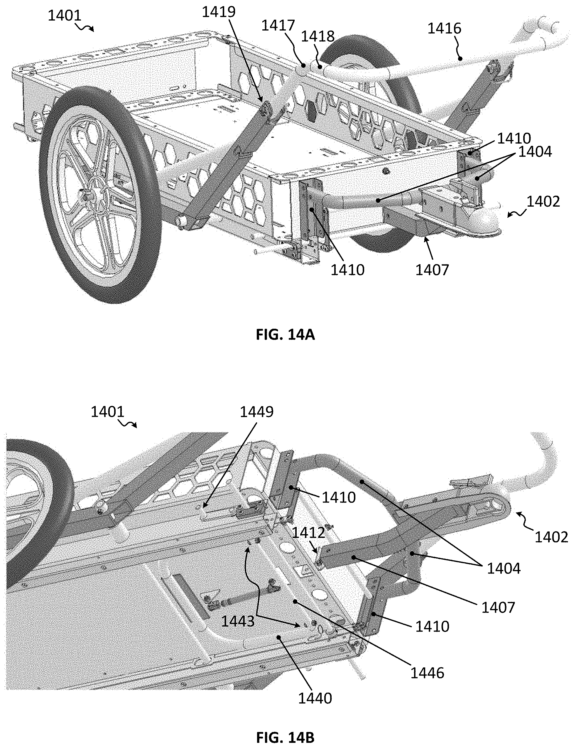 Patent US11780484 Figure 19 – Utility cart and transport system