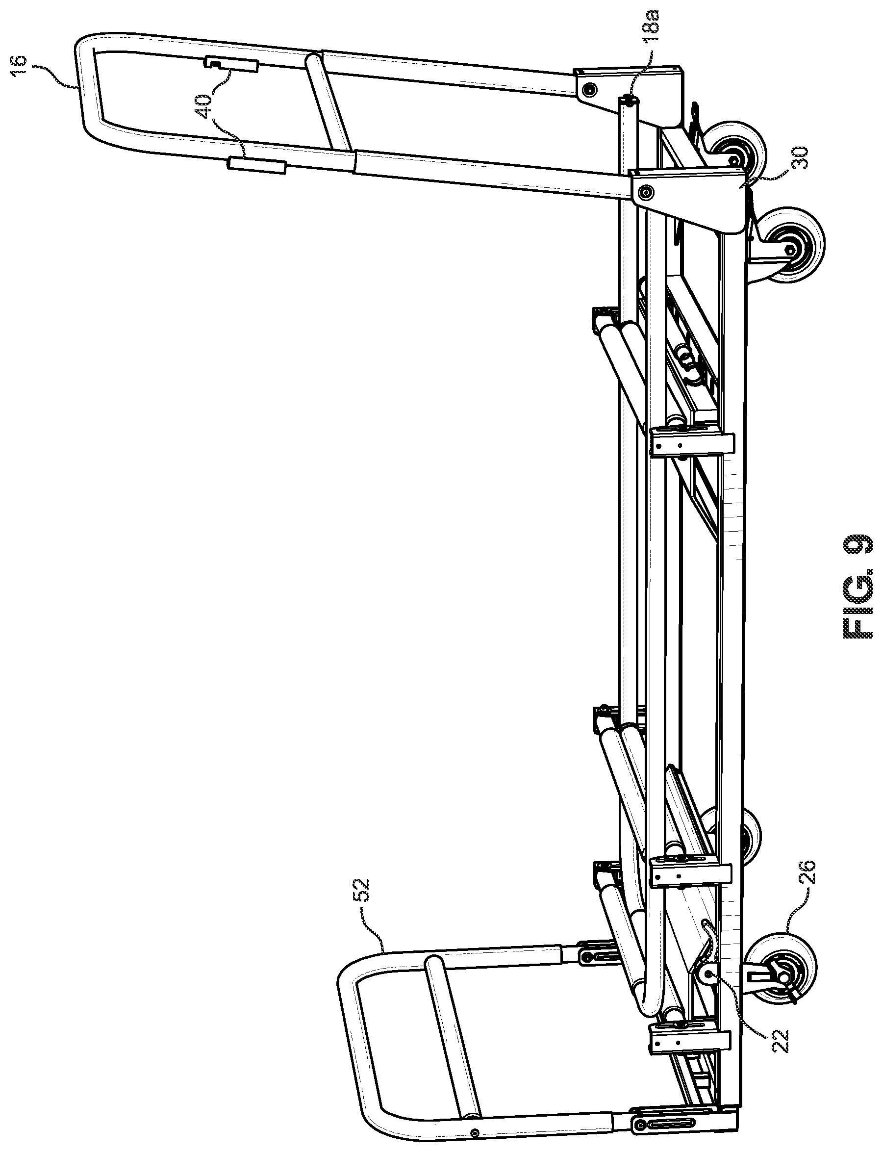 Patent US11780485 Figure 8 – Extension gate for trolley