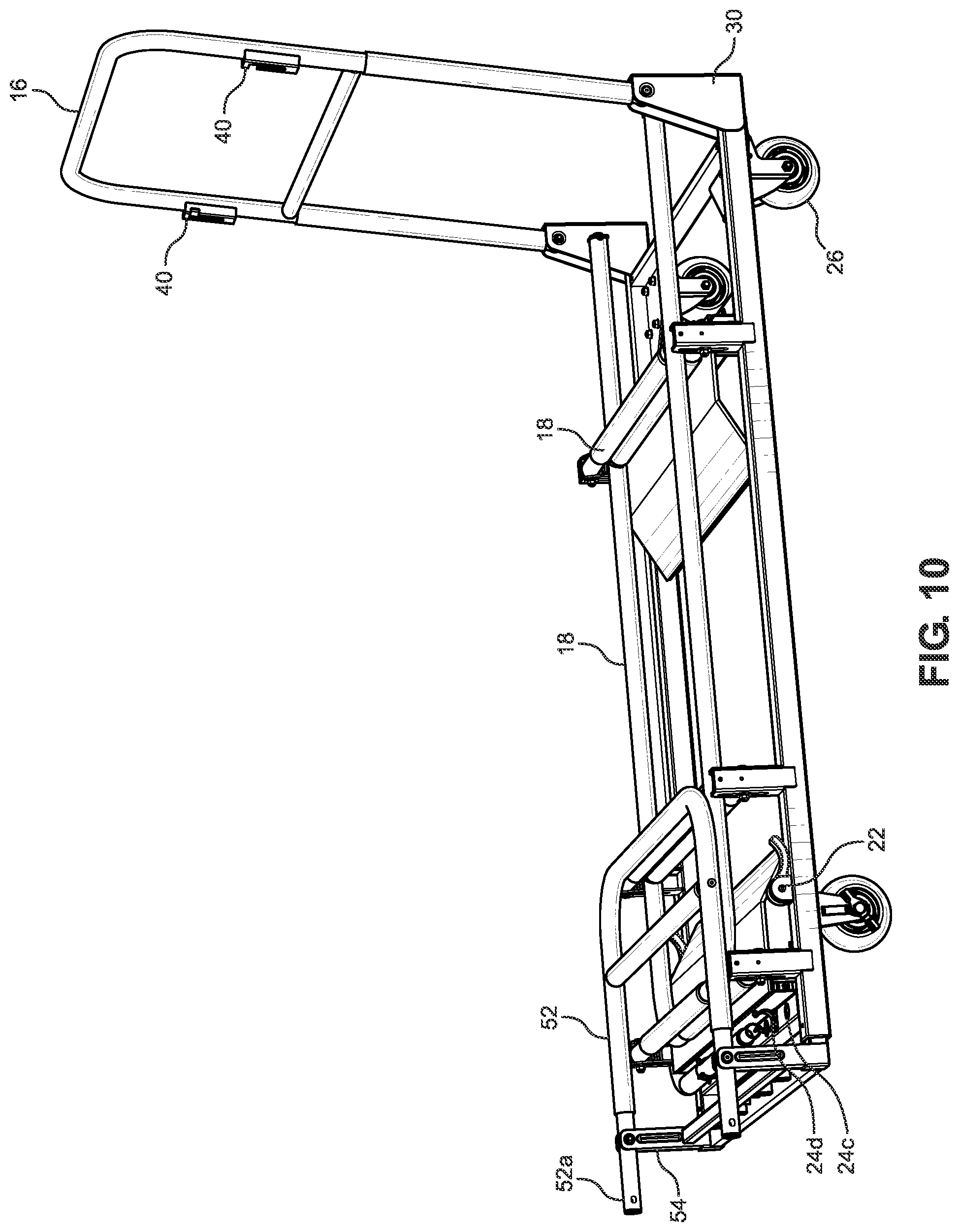 Patent US11780485 Figure 9 – Extension gate for trolley