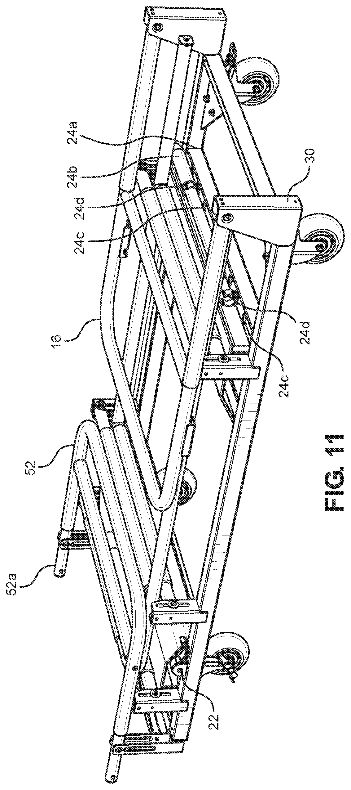Patent US11780485 Figure 10 – Extension gate for trolley