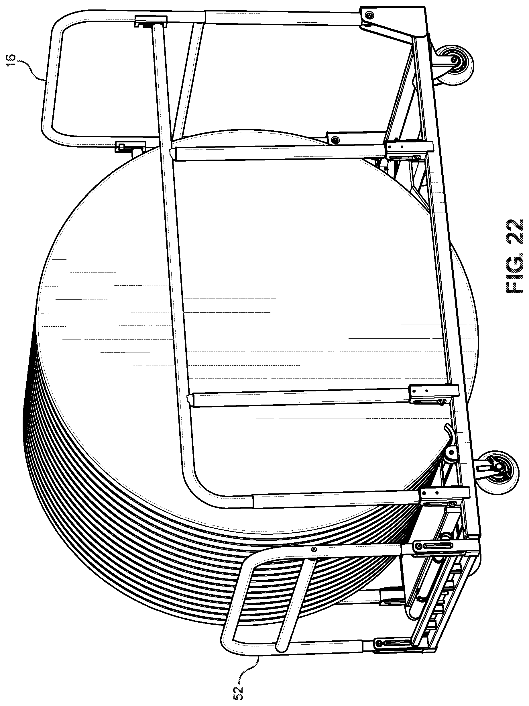 Patent US11780485 Figure 20 – Extension gate for trolley