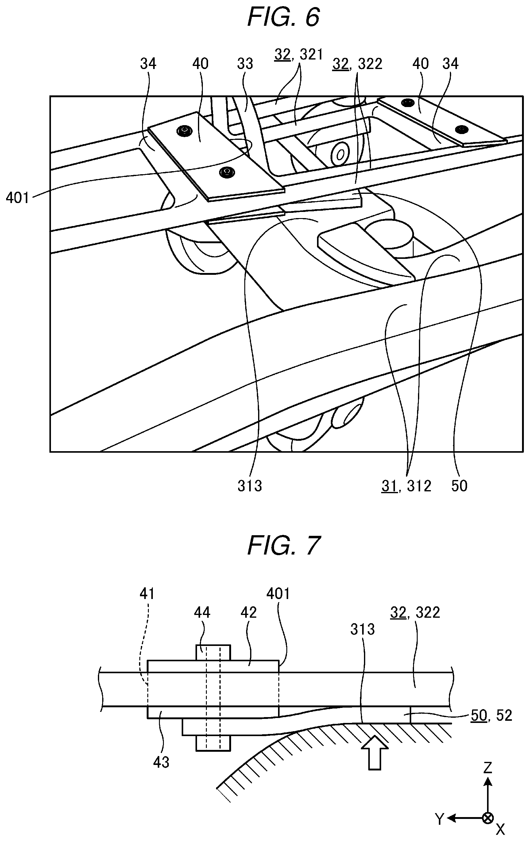 Patent US11780486 Figure 5 – Stackable carts with electronic apparatus and spacer for stackable carts