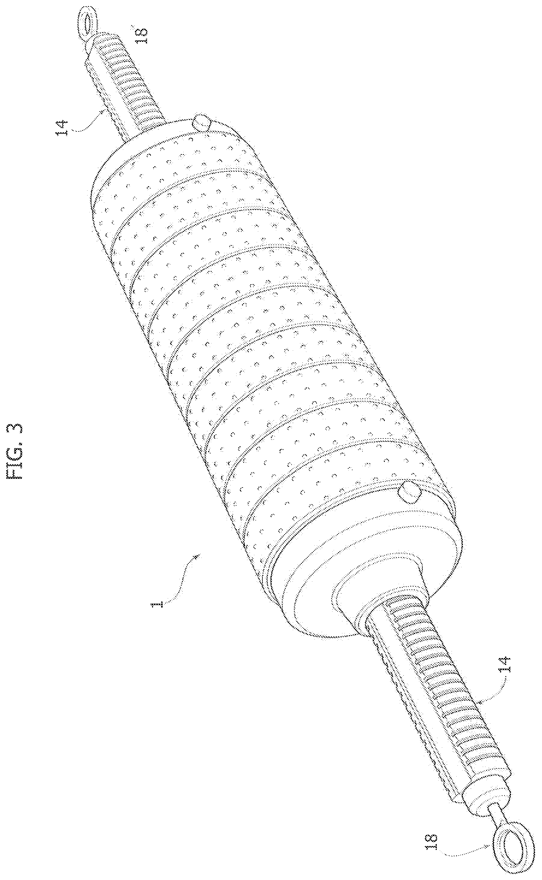 Patent US11780487 Figure 3 – Baby rocking device adapted to impart a cyclic reciprocating rocking movement to a perambulator, push-chair or the like