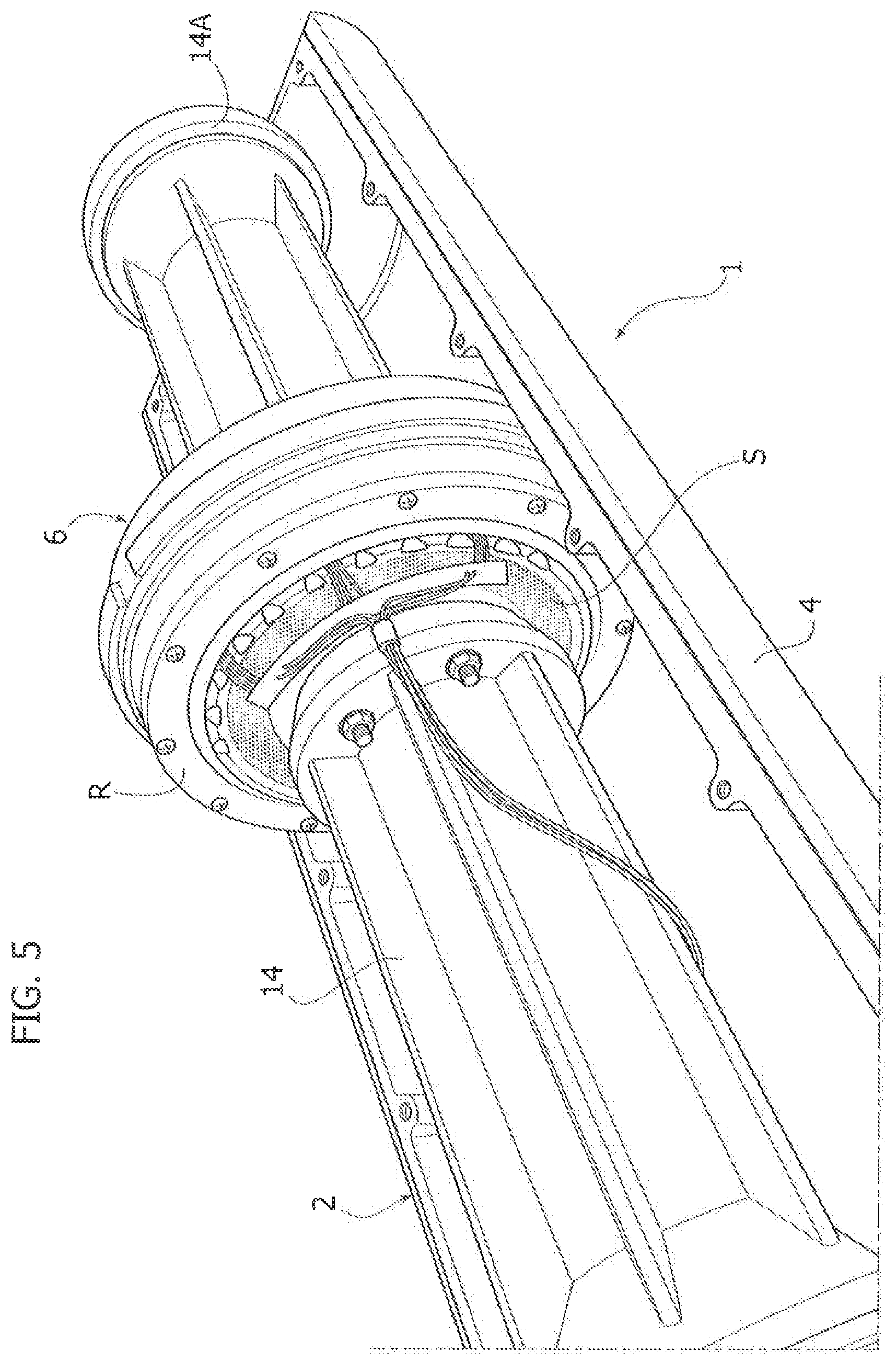 Patent US11780487 Figure 5 – Baby rocking device adapted to impart a cyclic reciprocating rocking movement to a perambulator, push-chair or the like