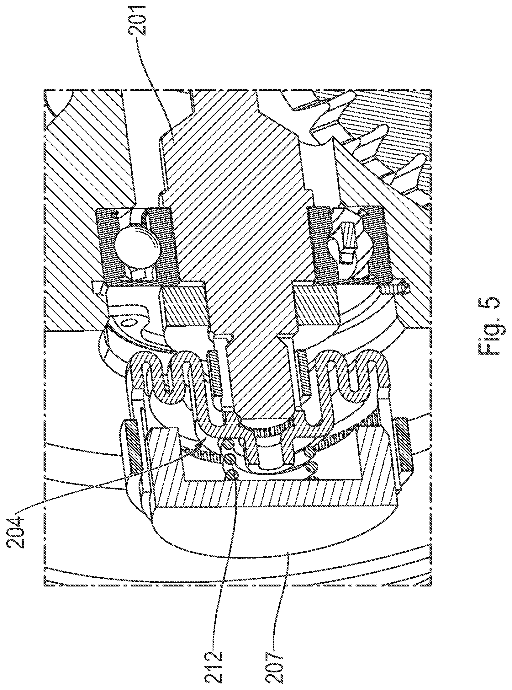 Patent US11780490 Figure 5 – Gearbox assembly for an electric power steering apparatus
