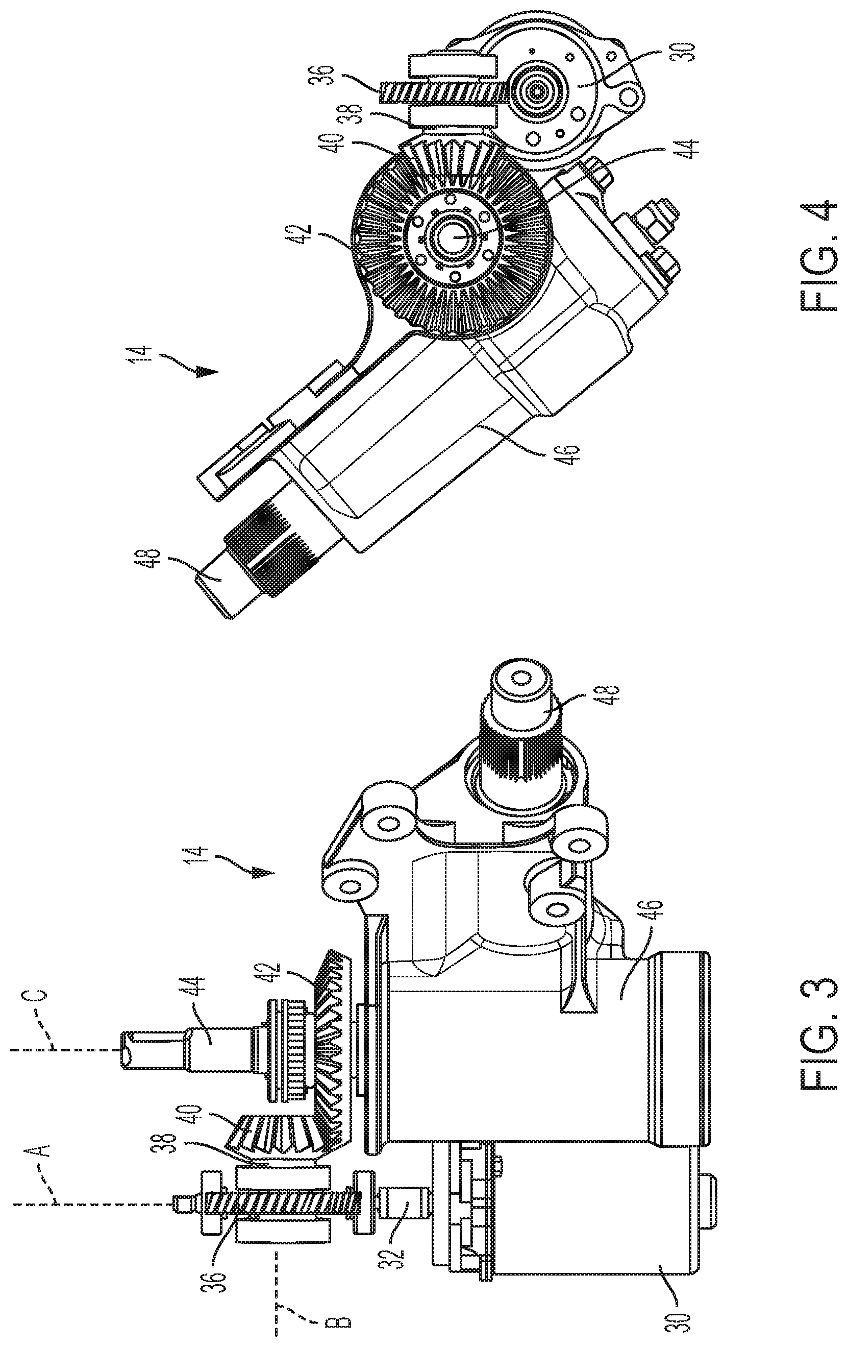 Patent US11780491 Figure 3 – Electric recirculating ball power steering system